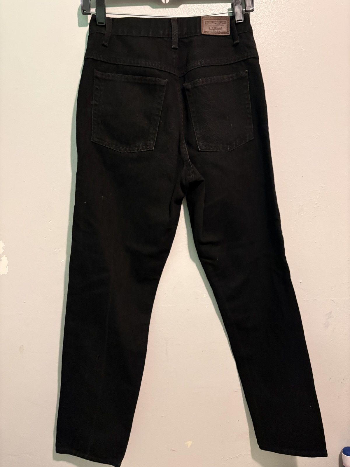 L.L. Bean Vintage L.L. Bean black jeans, size 4 regular. Size US 29 - 5 Thumbnail
