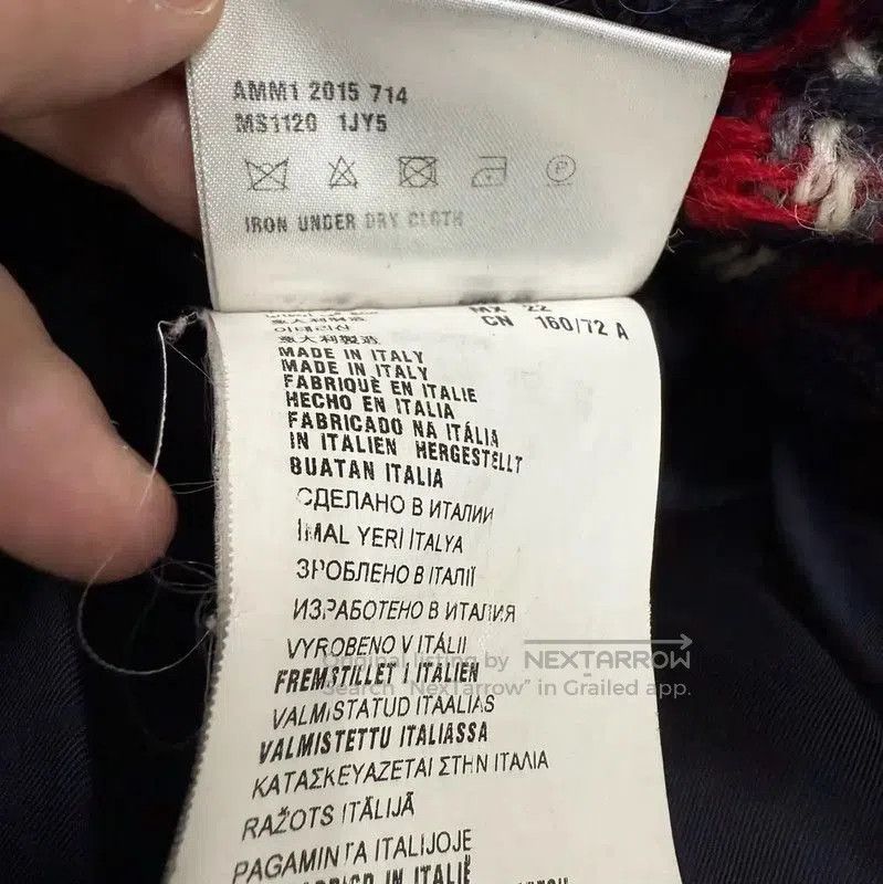 Miu Miu Miu Miu Multicolor Wool Women's Coat . Size S / US 4 / IT 40 - 5 Thumbnail