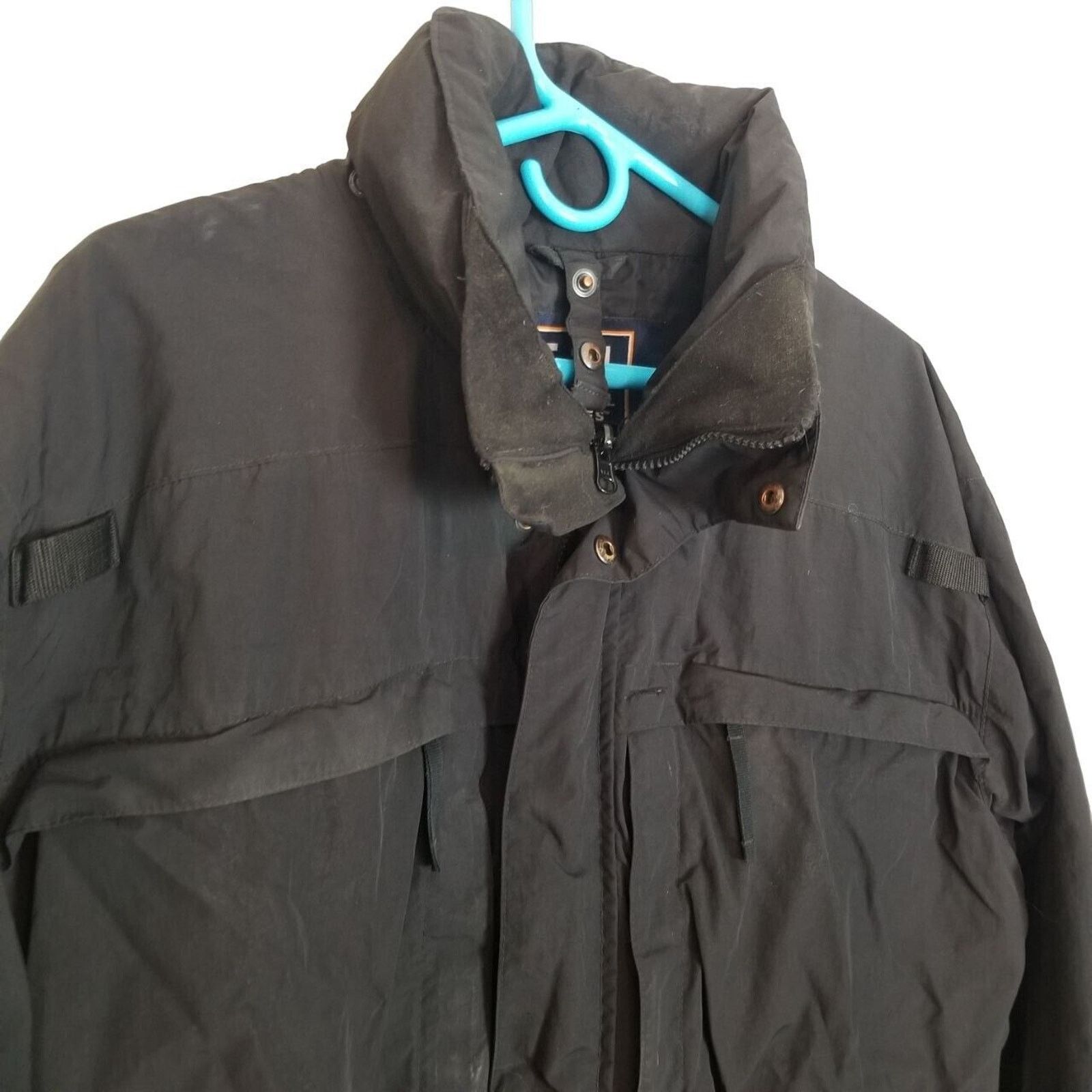 5.11 5.11 Tactical Series Mens Full Zip Hooded Jacket L Workwear Size US L / EU 52-54 / 3 - 4 Thumbnail