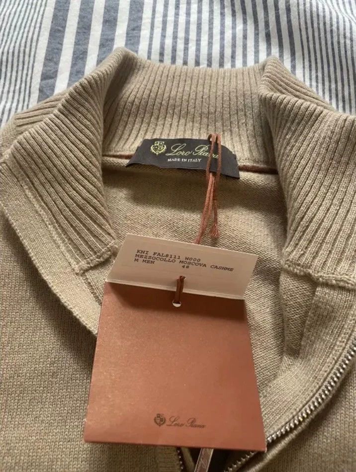 Loro Piana LORO PIANA Men's cashmere sweater Size US M / EU 48-50 / 2 - 3 Thumbnail