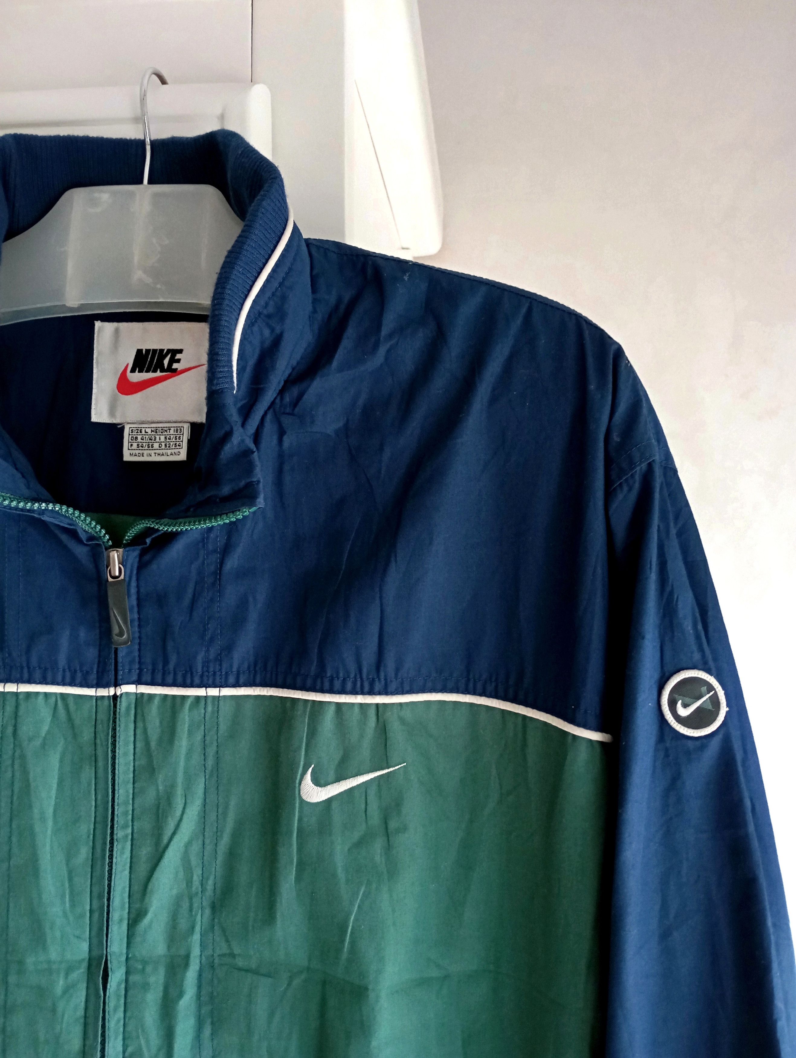 Nike × Vintage Nike Vintage Track Jacket Y2K 90s L Size US L / EU 52-54 / 3 - 3 Thumbnail