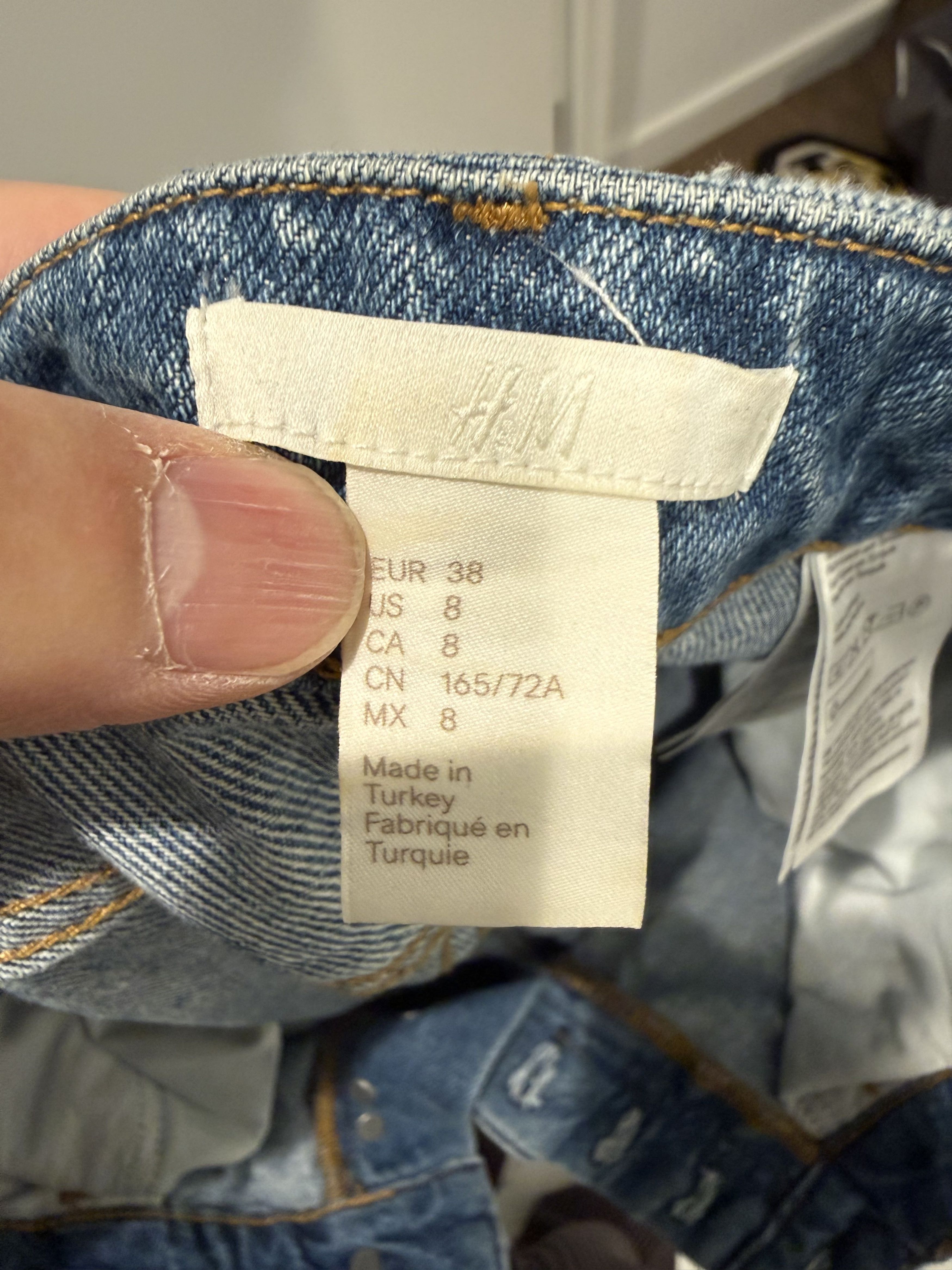 H&M H&M VETEMENTS FIT DENIM PANTS Size US 31 - 4 Thumbnail