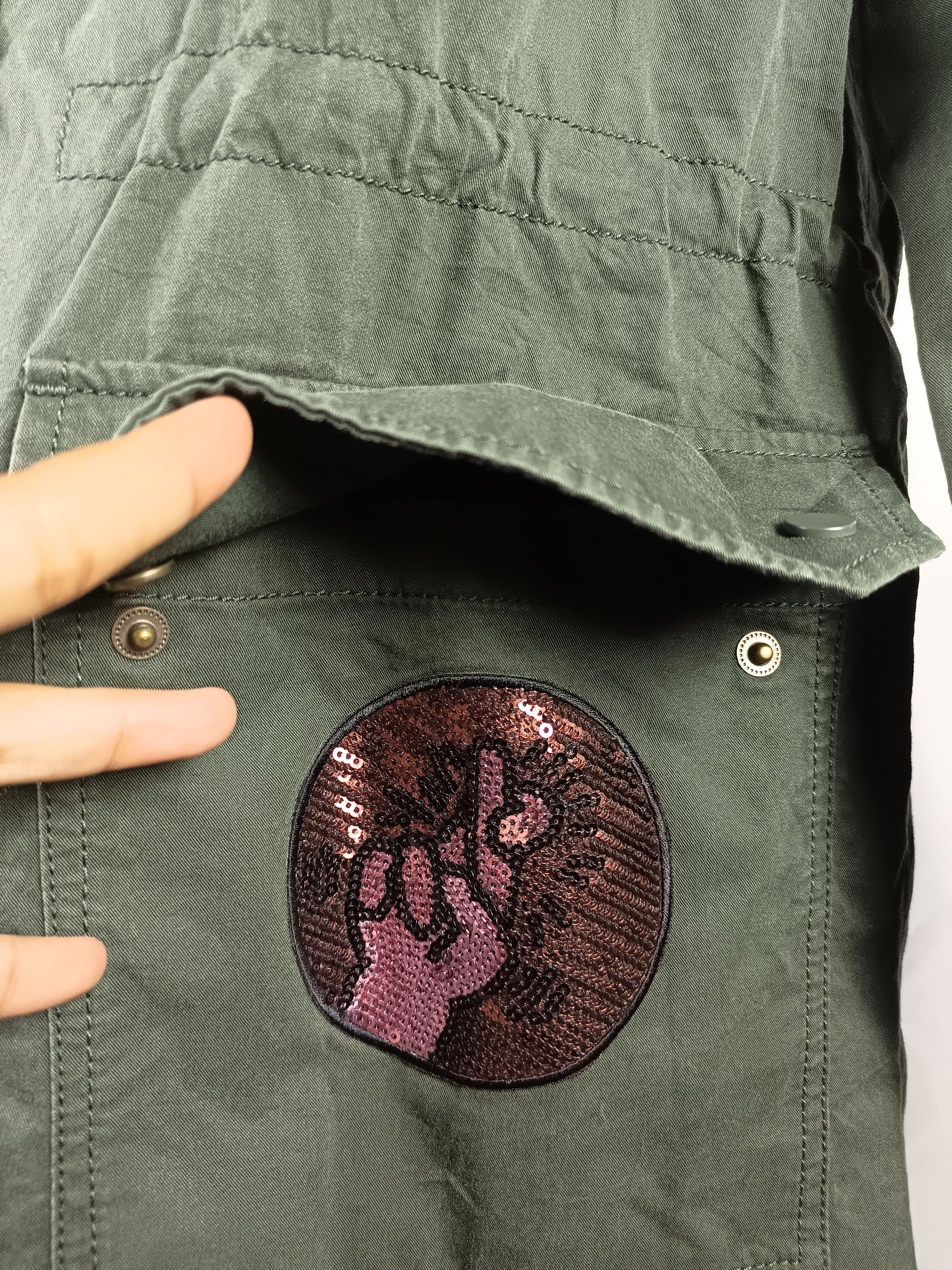Designer × Japanese Brand × Keith Haring GGPX X KEITH HARING ANDY MOUSE Parka Jacket Size US M / EU 48-50 / 2 - 22 Thumbnail