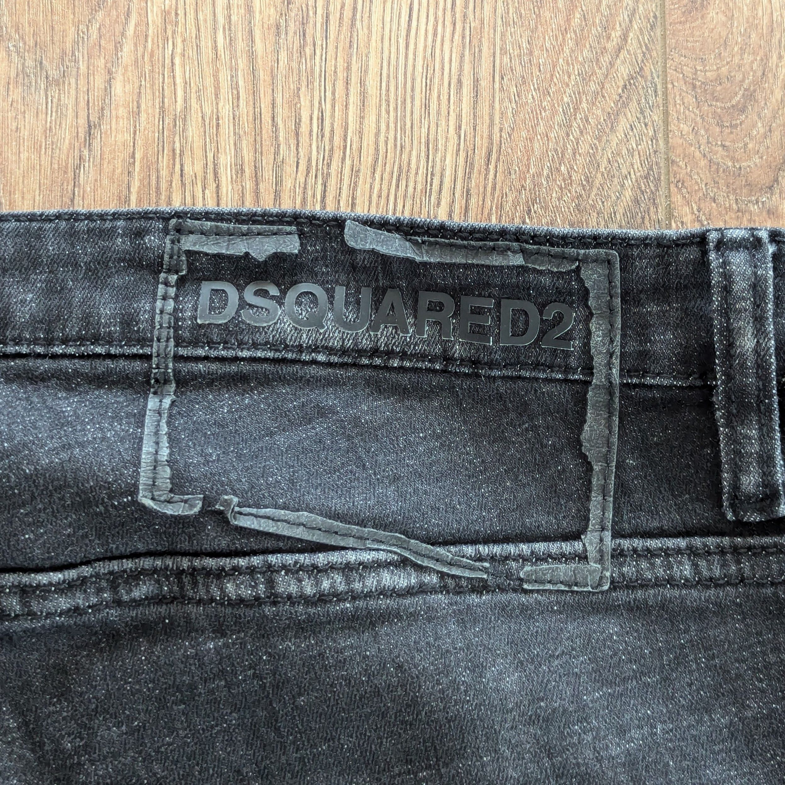 Dsquared2 Dsquared2 Tidy Biker Jean Black Men's Pants Luxury Brand Size US 34 / EU 50 - 21 Thumbnail