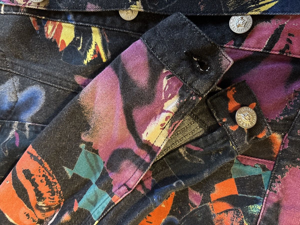 Versace Jeans Couture 1973 Versace Jeans Couture Denim Jacket Size S / US 4 / IT 40 - 8 Thumbnail