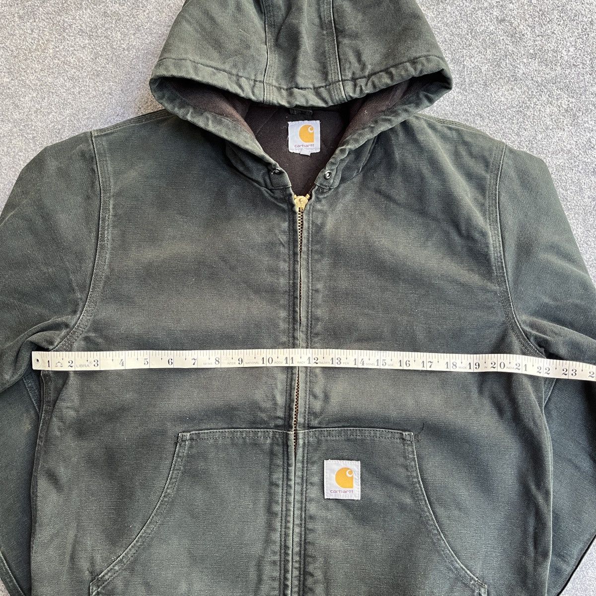 Carhartt Vintage Carhartt Black Active Hooded Jacket Size US M / EU 48-50 / 2 - 7 Thumbnail