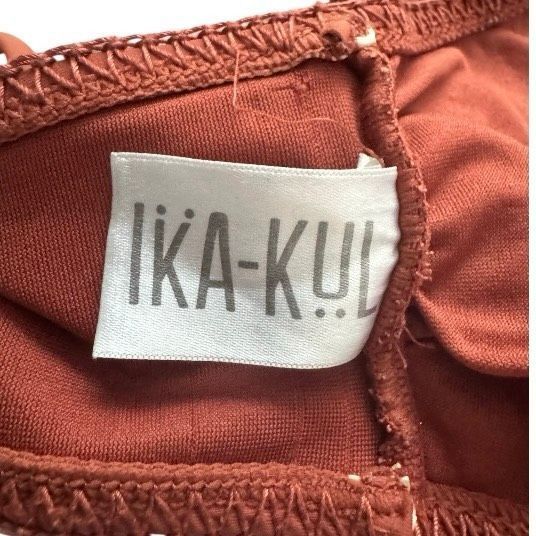 Other IKA-KU Rust Crochet Halter Bralette Top Size L Size L / US 10 / IT 46 - 4 Thumbnail