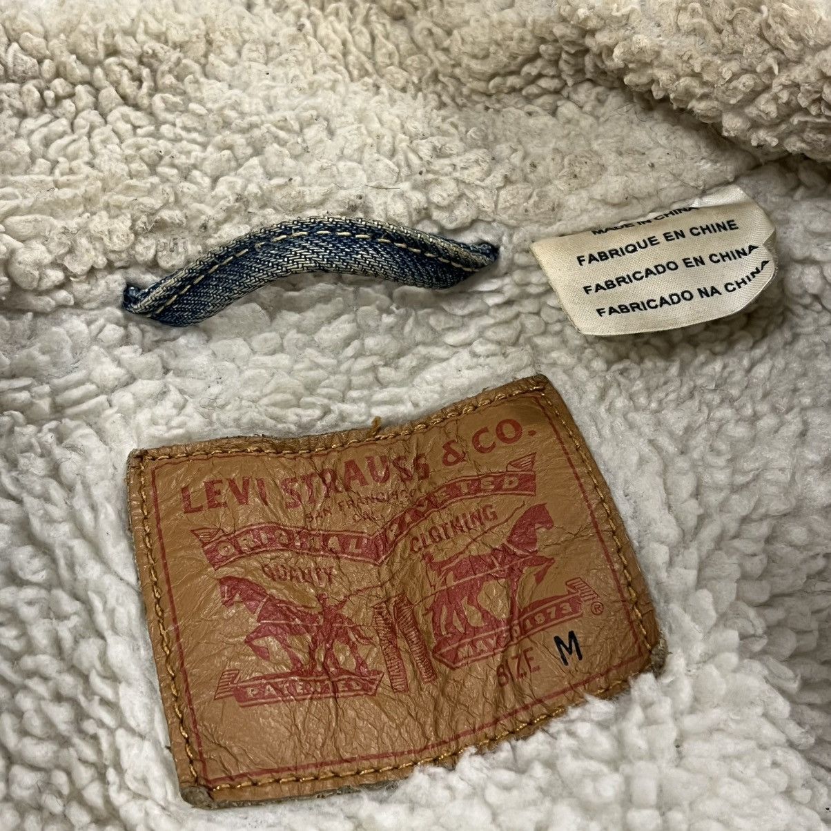 Levi's Levi's Sherpa denim jacket #denimjacket Size US M / EU 48-50 / 2 - 3 Thumbnail