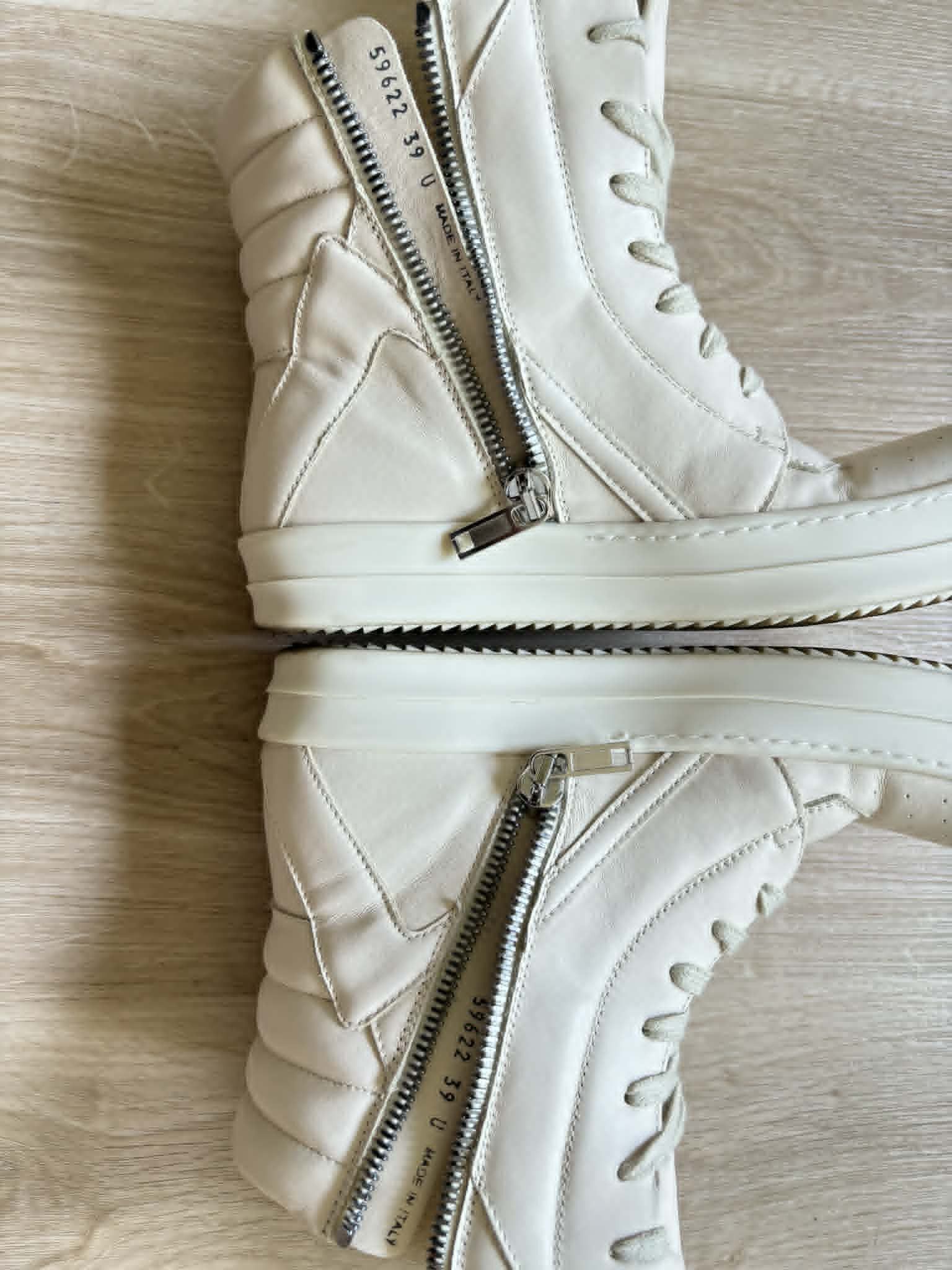 Rick Owens Rick Owens S/S 20 Ice Blue Clear Sole Geobasket | Grailed