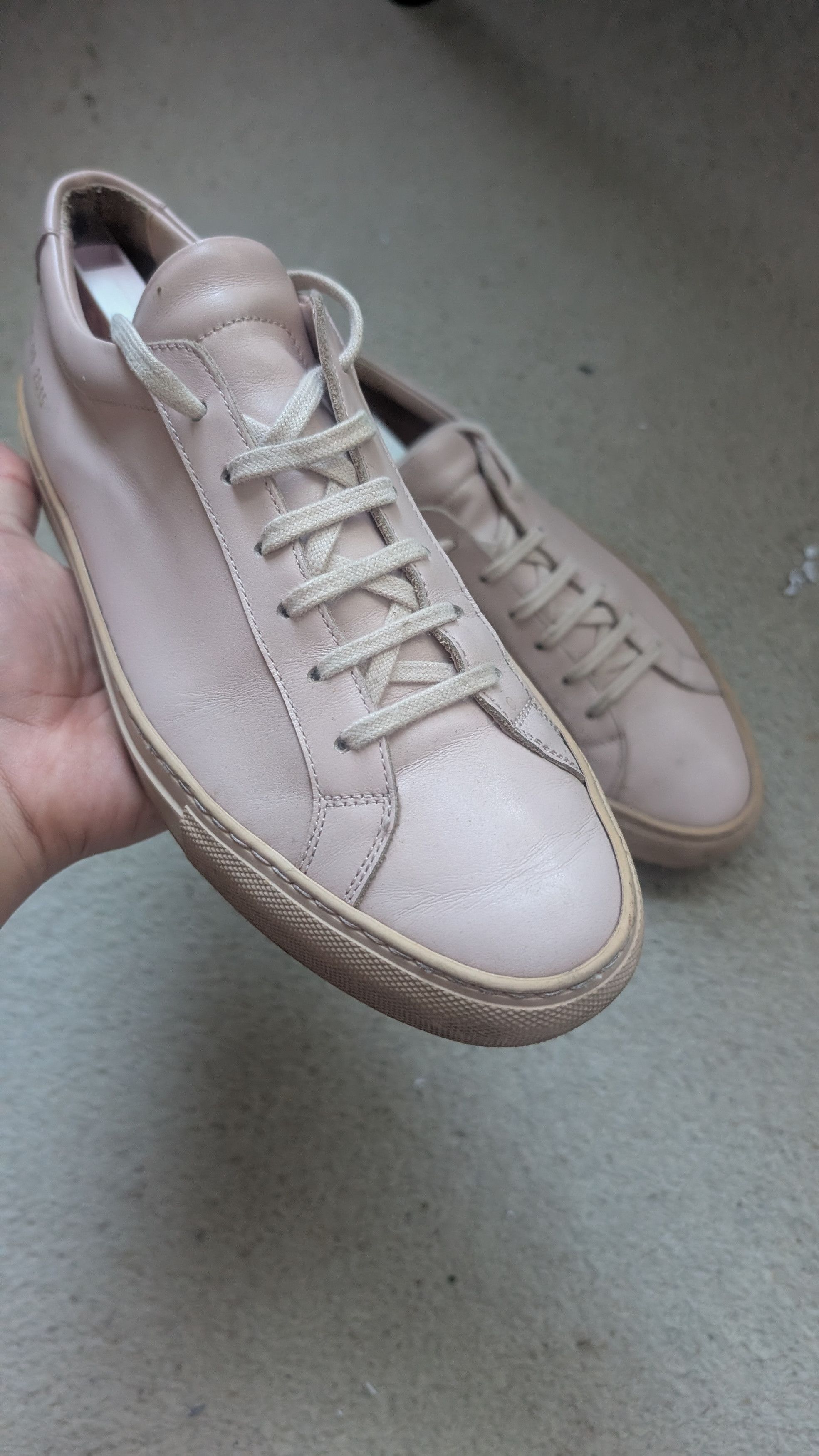 Common Projects Common Project Achilles Low Light Pink size 39 Size US 6.5 / EU 39-40 - 4 Thumbnail