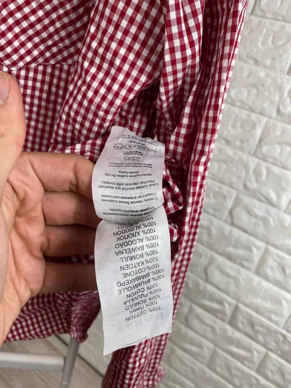 Ben Sherman Vintage Ben Sherman Red Gingham Check Long Sleeve Shirt Size US XL / EU 56 / 4 - 8 Thumbnail