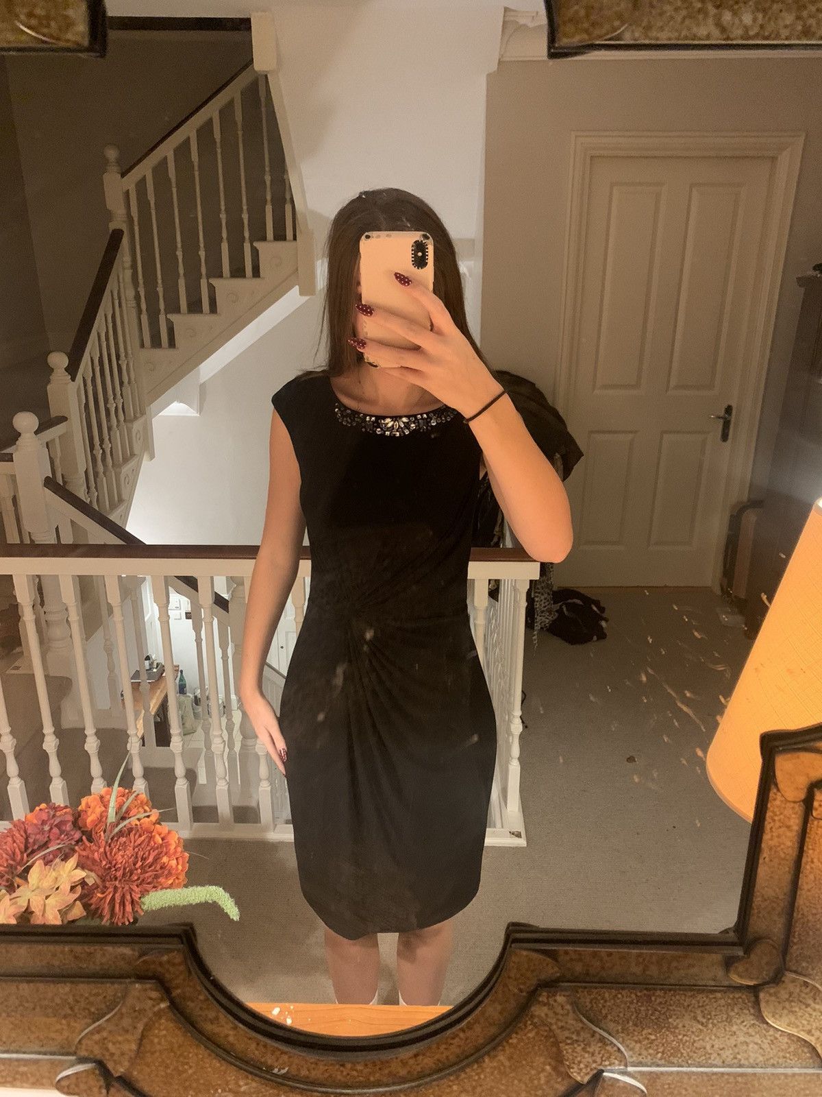 Other S.L Fashions Black Midi Dress Size S / US 4 / IT 40 - 1 Thumbnail