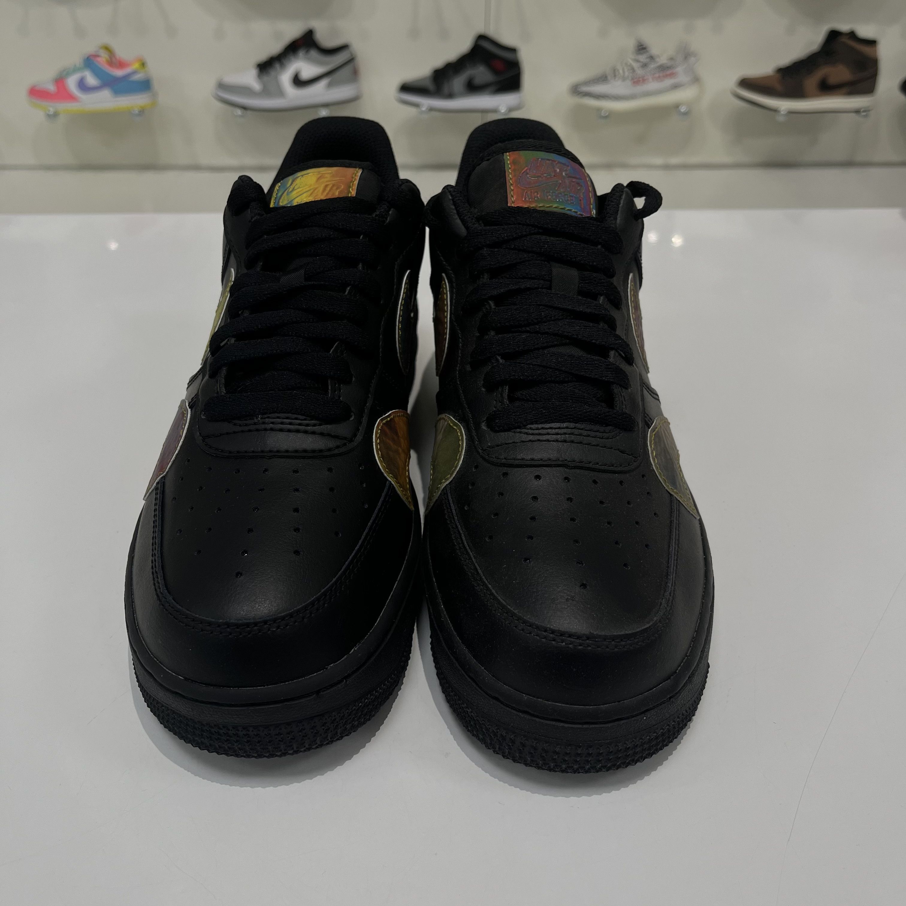 Nike Nike Air Force 1 Low Misplaced Swoosh Black Multi Size US 9 / EU 42 - 5 Thumbnail