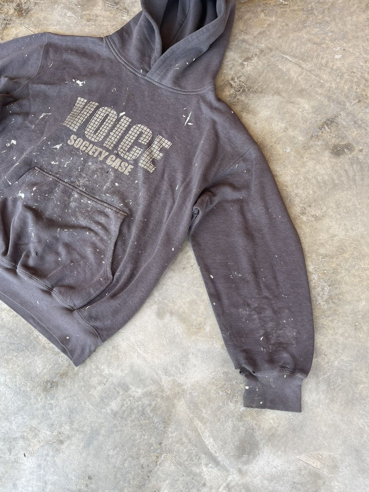 Vintage Vintage Neuterplevo Thrashed Paint Hoodie Size US L / EU 52-54 / 3 - 8 Thumbnail