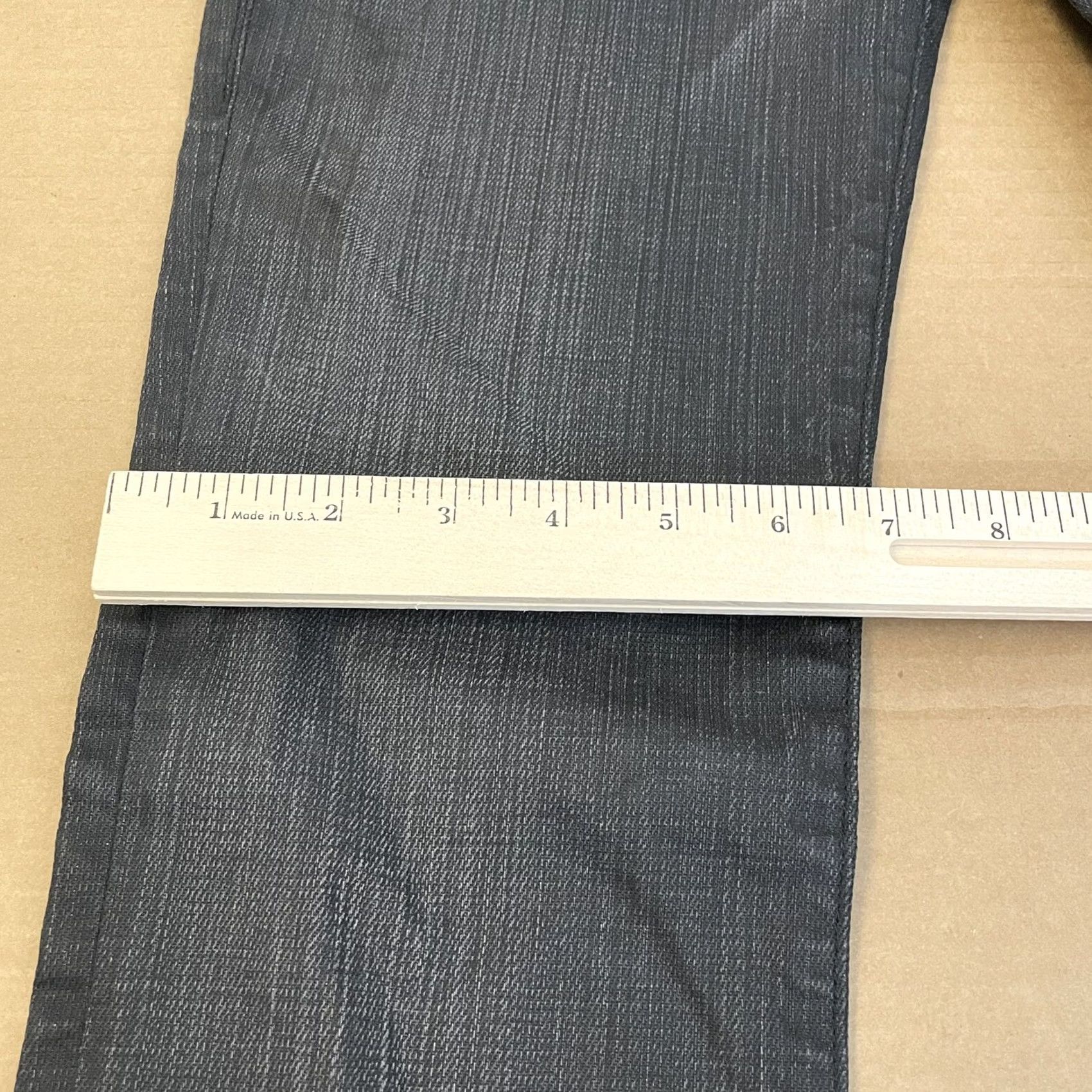 Vintage Rock & Republic Jeans Womens 25 Gray Skinny Zipper Fly Pockets Distress Ladies Size 42" / US 20 - 4 Thumbnail