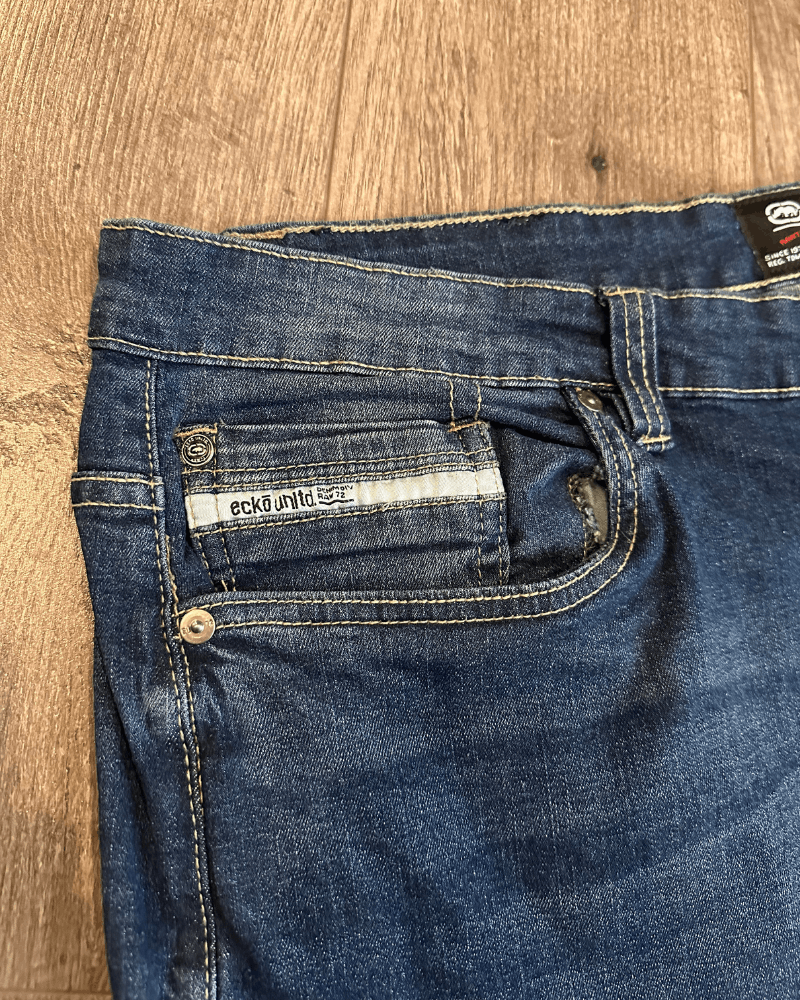 Ecko Unltd. × Vintage Vintage Y2K Ecko Unltd. Rhino Athletic Jeans - Size 42x31 Size US 42 / EU 58 - 6 Thumbnail