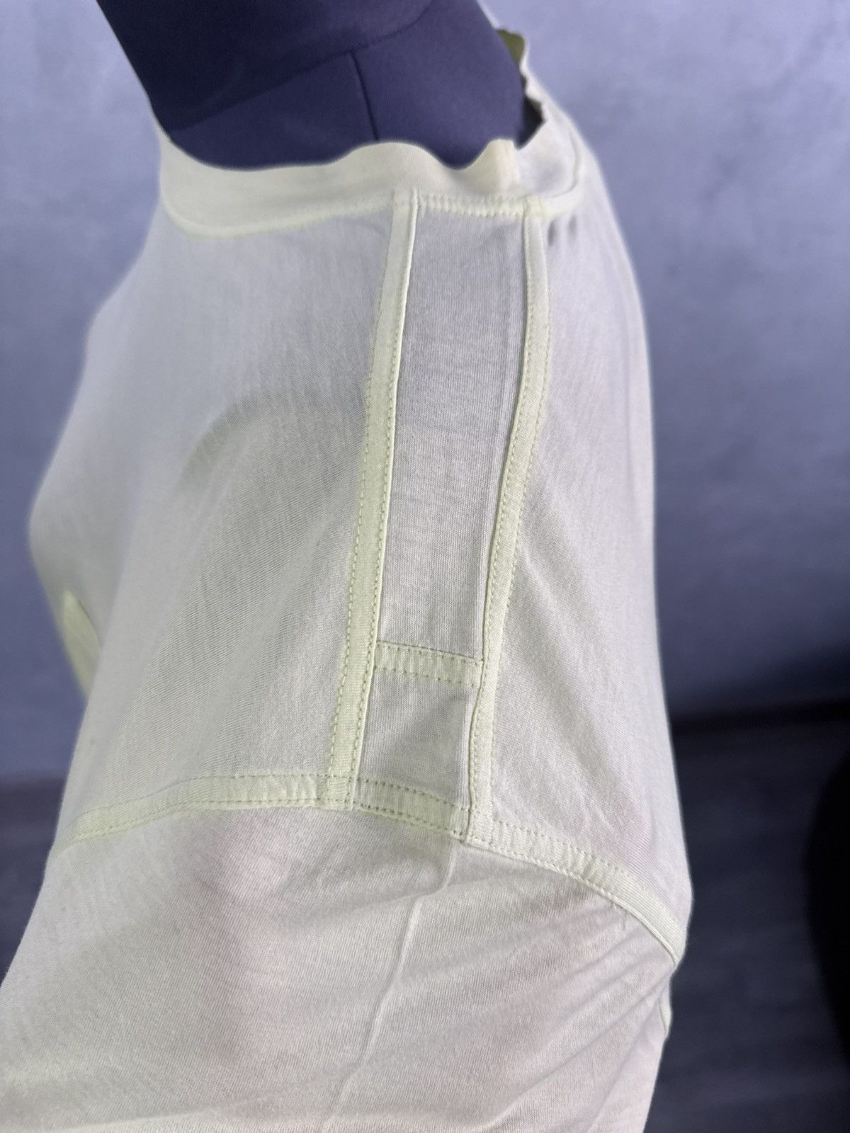 Hermes Hermes Men’s Cotton T Shirt Light Green Small Pocket Size US XXL / EU 58 / 5 - 4 Thumbnail