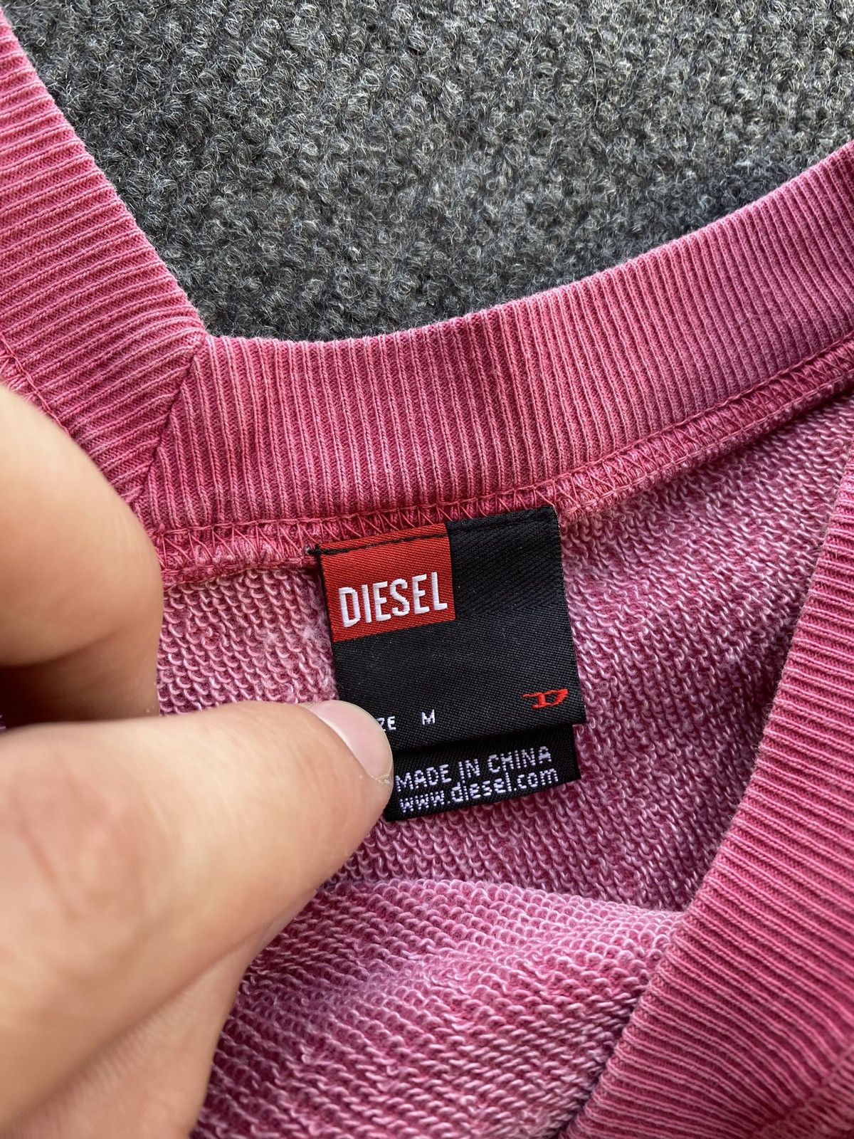Diesel 🔥Opium Punk Diesel washed faded sexy sweatshirt vintage alt Size M / US 6-8 / IT 42-44 - 3 Thumbnail