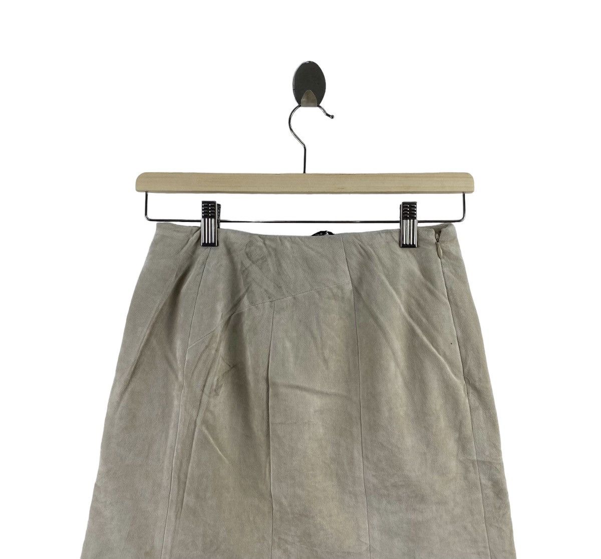 Japanese Brand × Vintage × Yohji Yamamoto Vintage INED by YOHJI YAMAMOTO Japanese Brand Midi Skirt Size 26" / US 2 / IT 38 - 4 Thumbnail