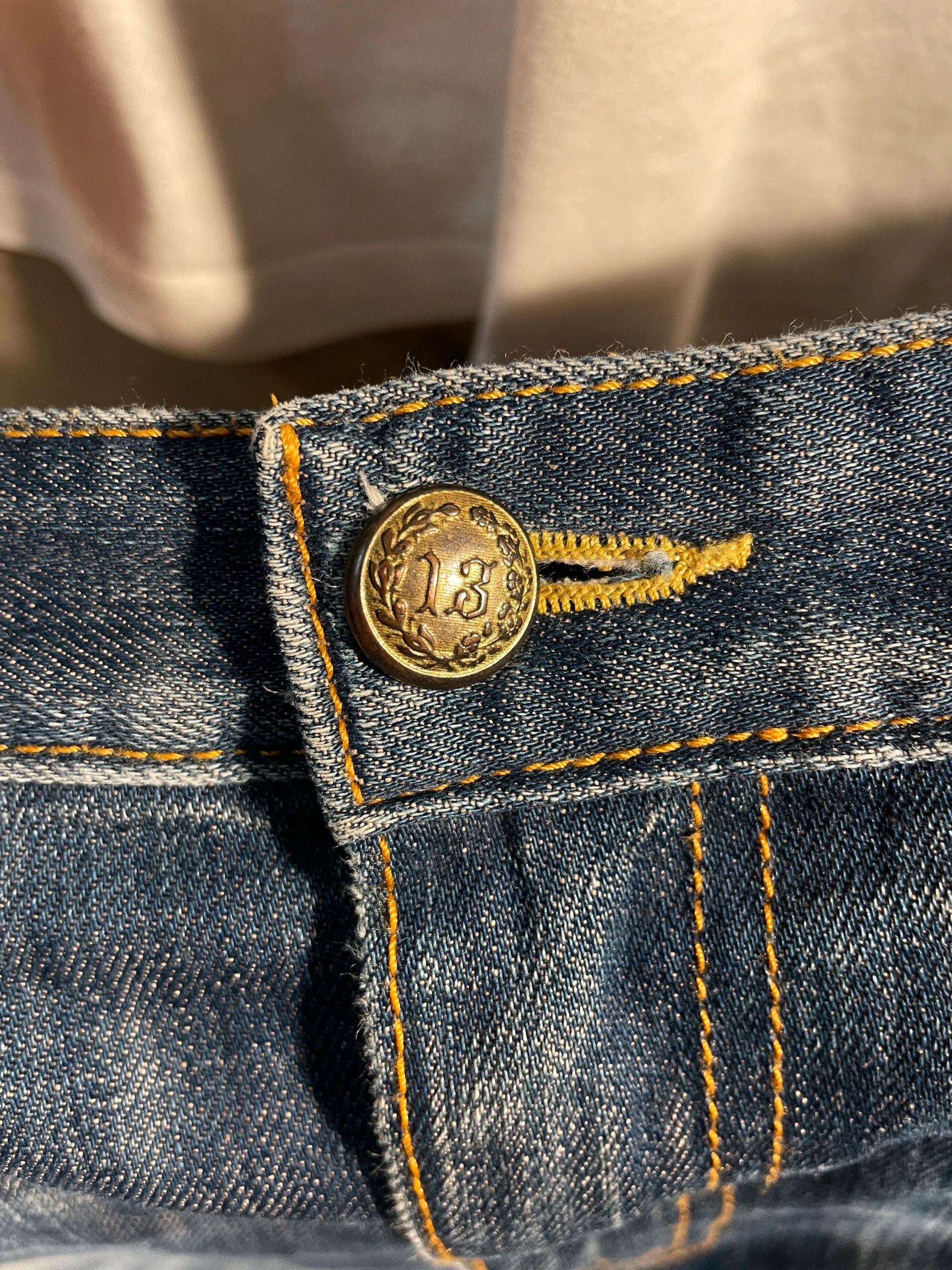 R13 R13 Slouch Skinny Denim Jeans Size 27" / US 4 / IT 40 - 3 Thumbnail