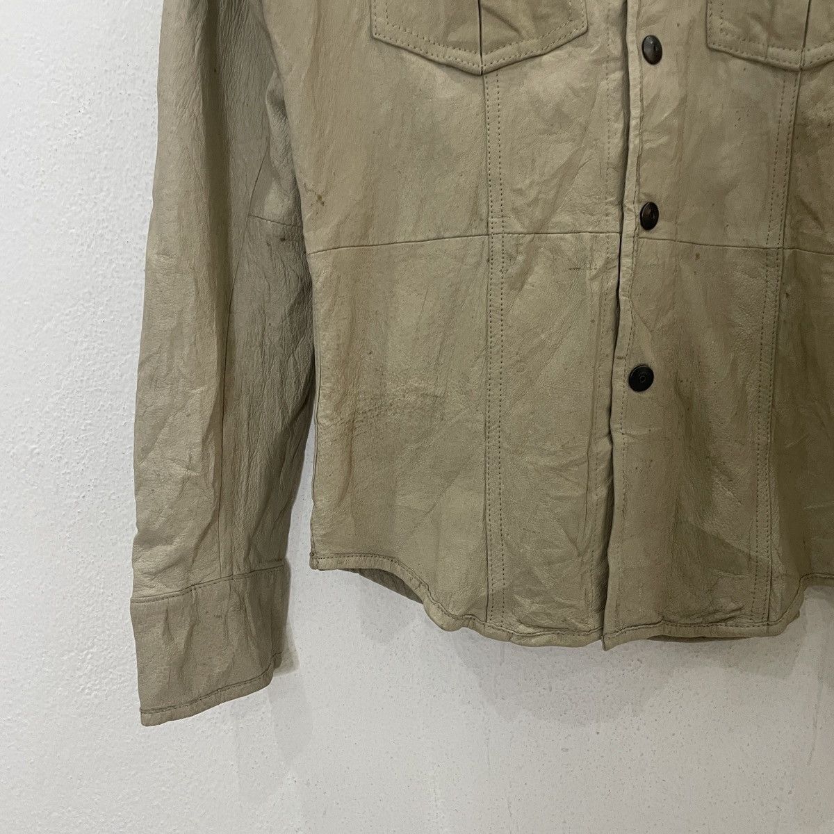Schlussel Vintage Schlussel Leather Jacket Size M / US 6-8 / IT 42-44 - 3 Thumbnail