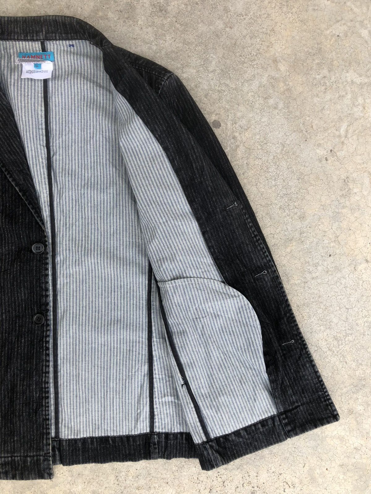 Katharine Hamnett London Katharine Hamnett London Jacket Hickory Stripe Size US M / EU 48-50 / 2 - 18 Thumbnail