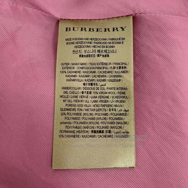 Burberry Burberry Pink Cashmere Double. Size US XS / EU 42 / 0 - 7 Thumbnail