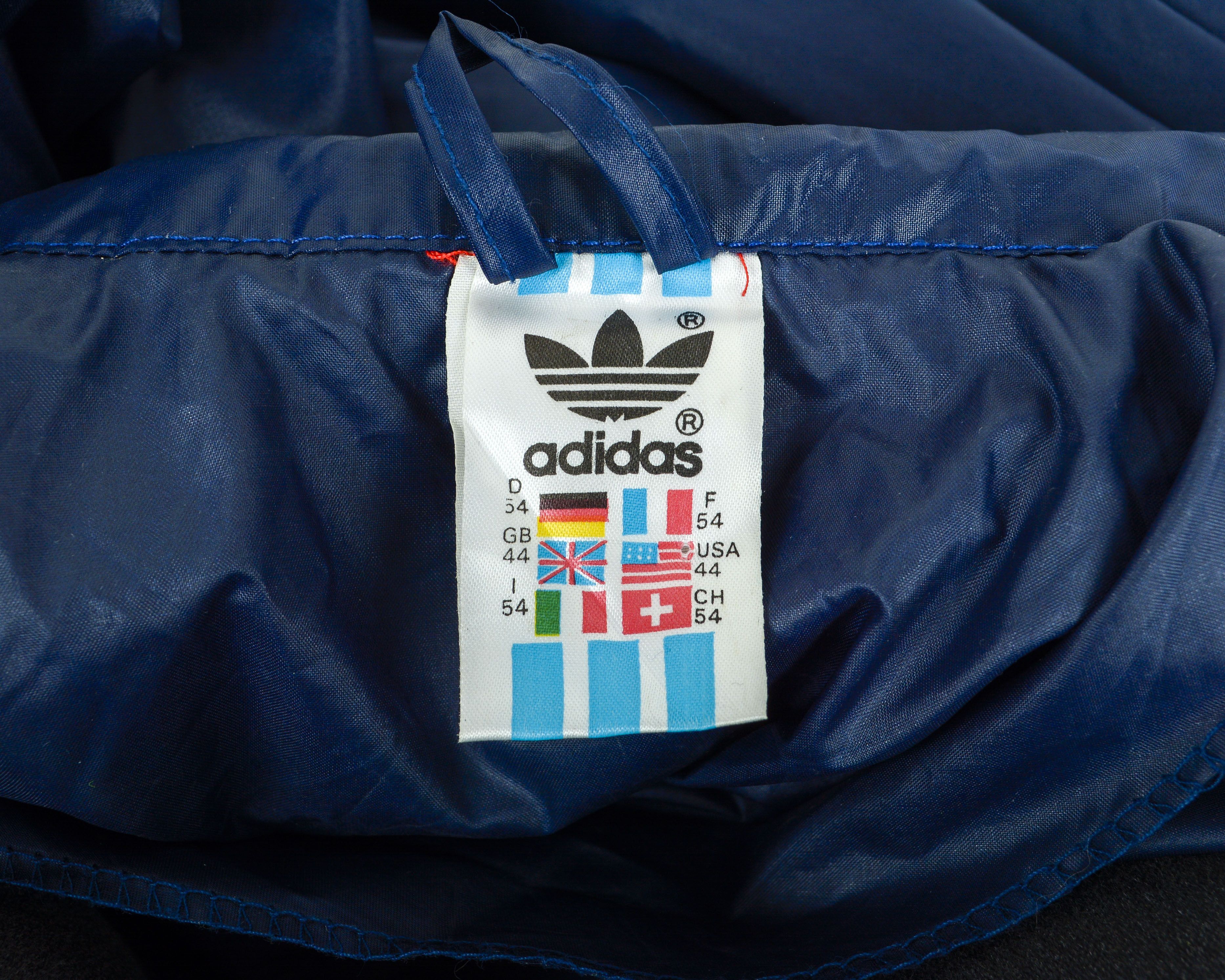 Adidas Mens XL Packable 80s Nylon Track Jacket Hooded UK 44 Sport Size US XL / EU 56 / 4 - 9 Thumbnail