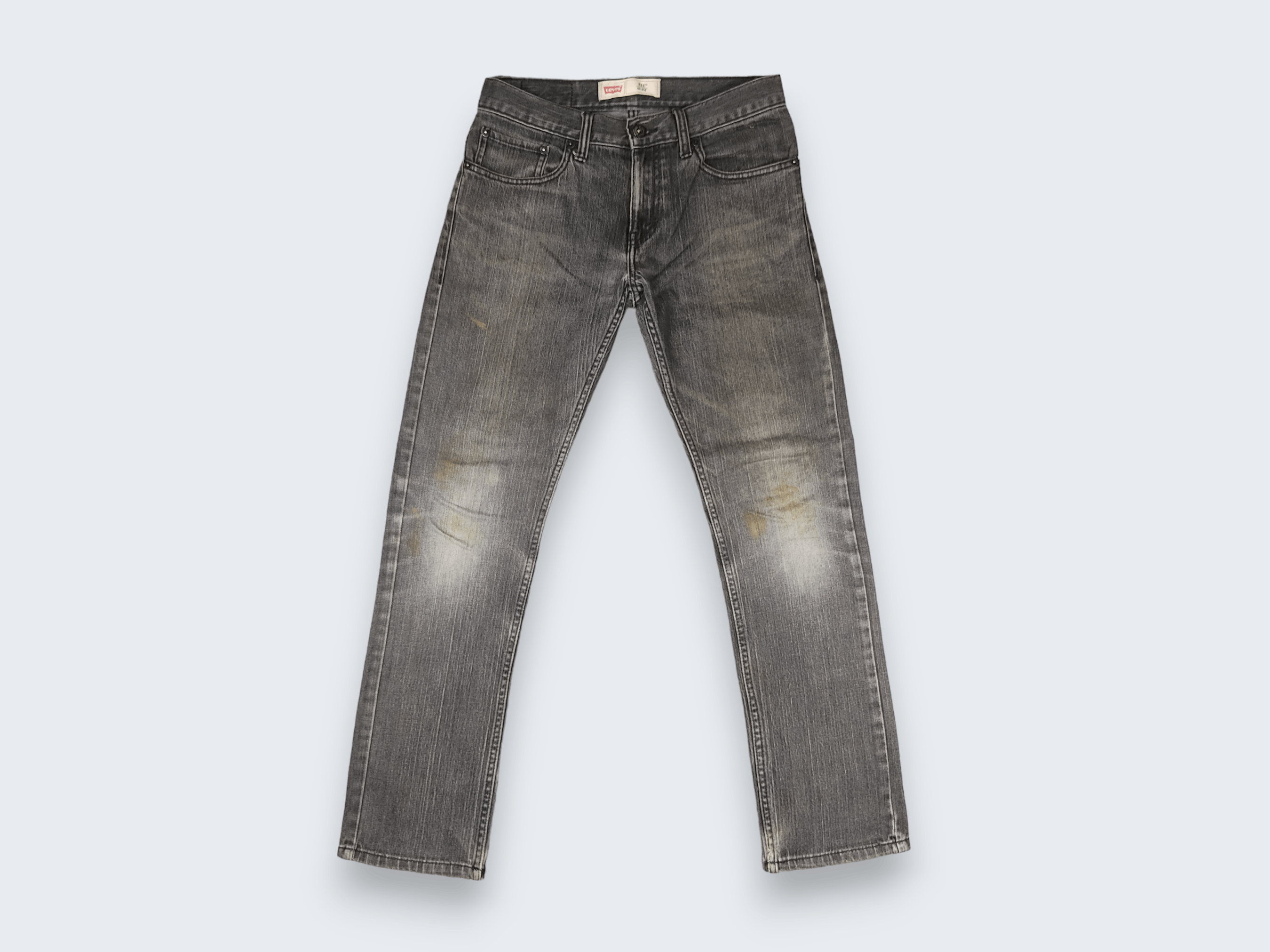 Levi's × Vintage Vintage Levis 511 Faded Black Jeans Slim L466 Size US 31 - 1 Thumbnail