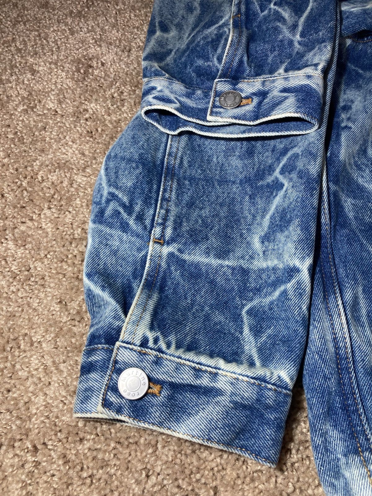 Martine Rose SS21 Martine Rose Acid Wash Conjoined Denim Jacket Twin 2021 Size US S / EU 44-46 / 1 - 6 Thumbnail