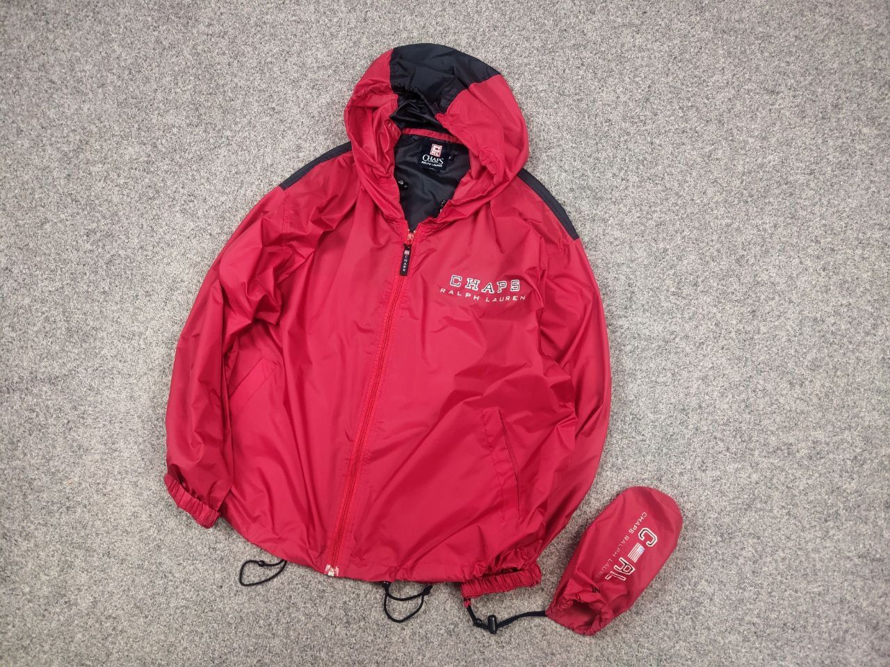Polo Ralph Lauren Vintage Ralph lauren Chaps Light Windbreaker Big logo jacket Size US M / EU 48-50 / 2 - 3 Thumbnail