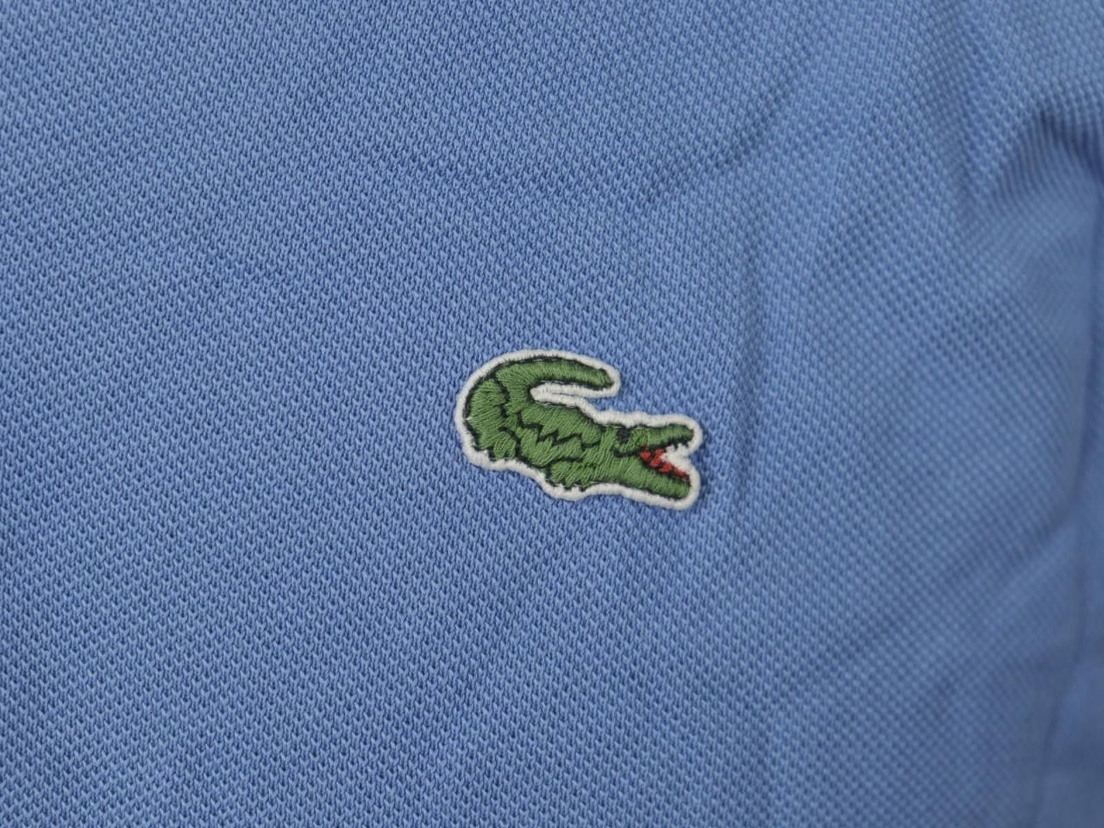 Lacoste Lacoste Blue 100% Cotton Collared Casual Polo Shirt Size 4 Size US M / EU 48-50 / 2 - 3 Thumbnail