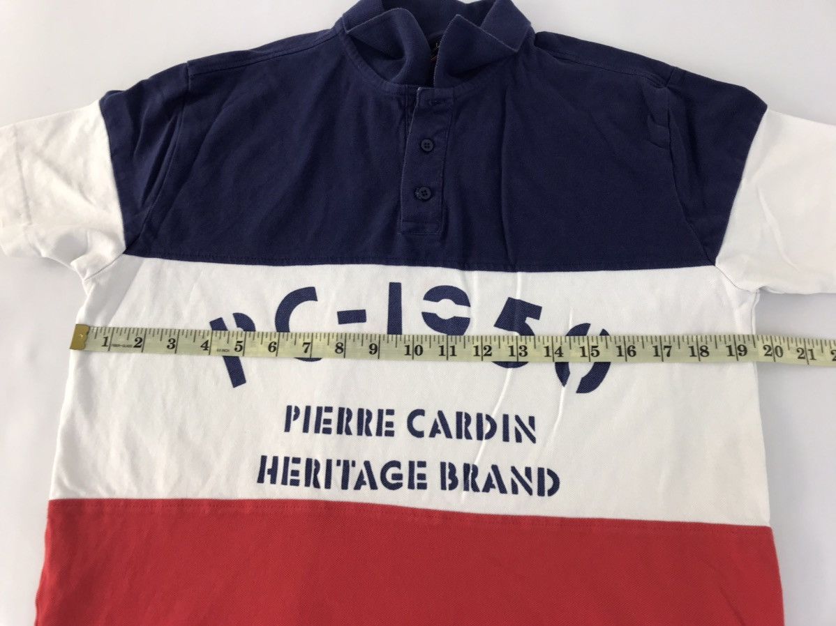 Pierre Cardin Pierre Cardin Paris 1950 Heritage Brand Spell Out Polo Tee Size US M / EU 48-50 / 2 - 10 Thumbnail