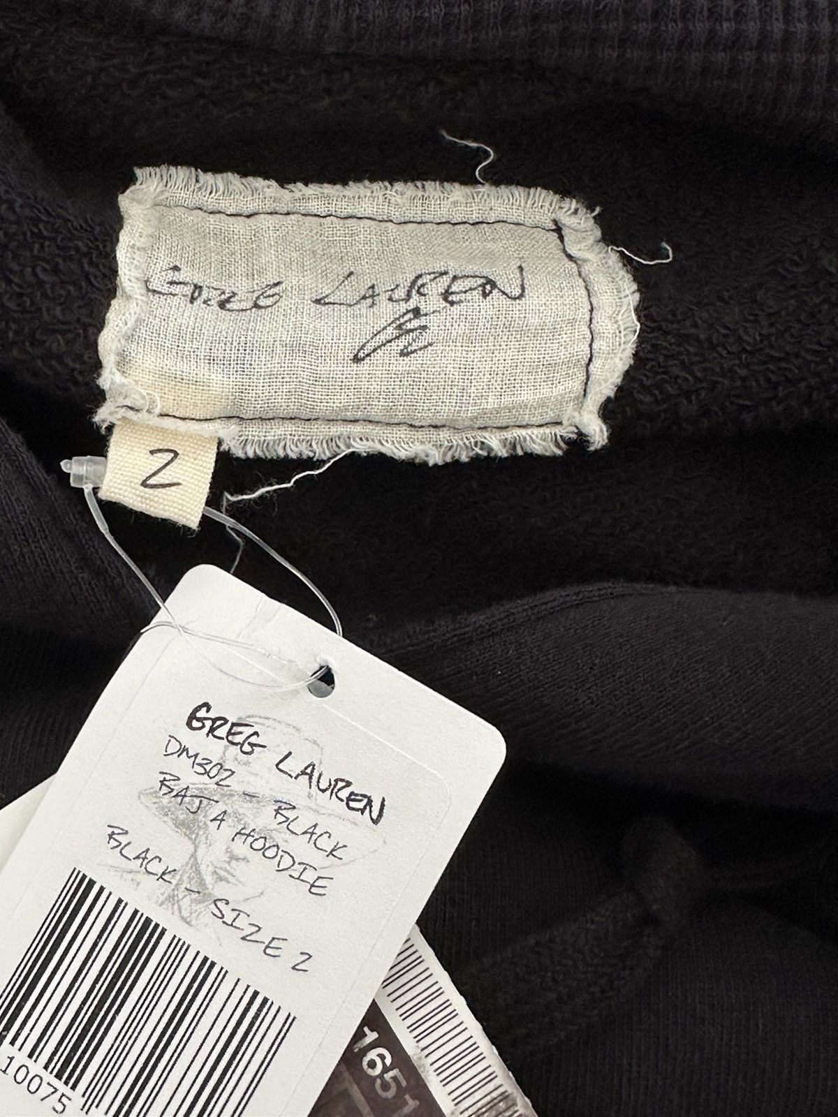 Greg Lauren Greg Lauren Black Baja Hoodie Size:2. M Size US M / EU 48-50 / 2 - 9 Thumbnail