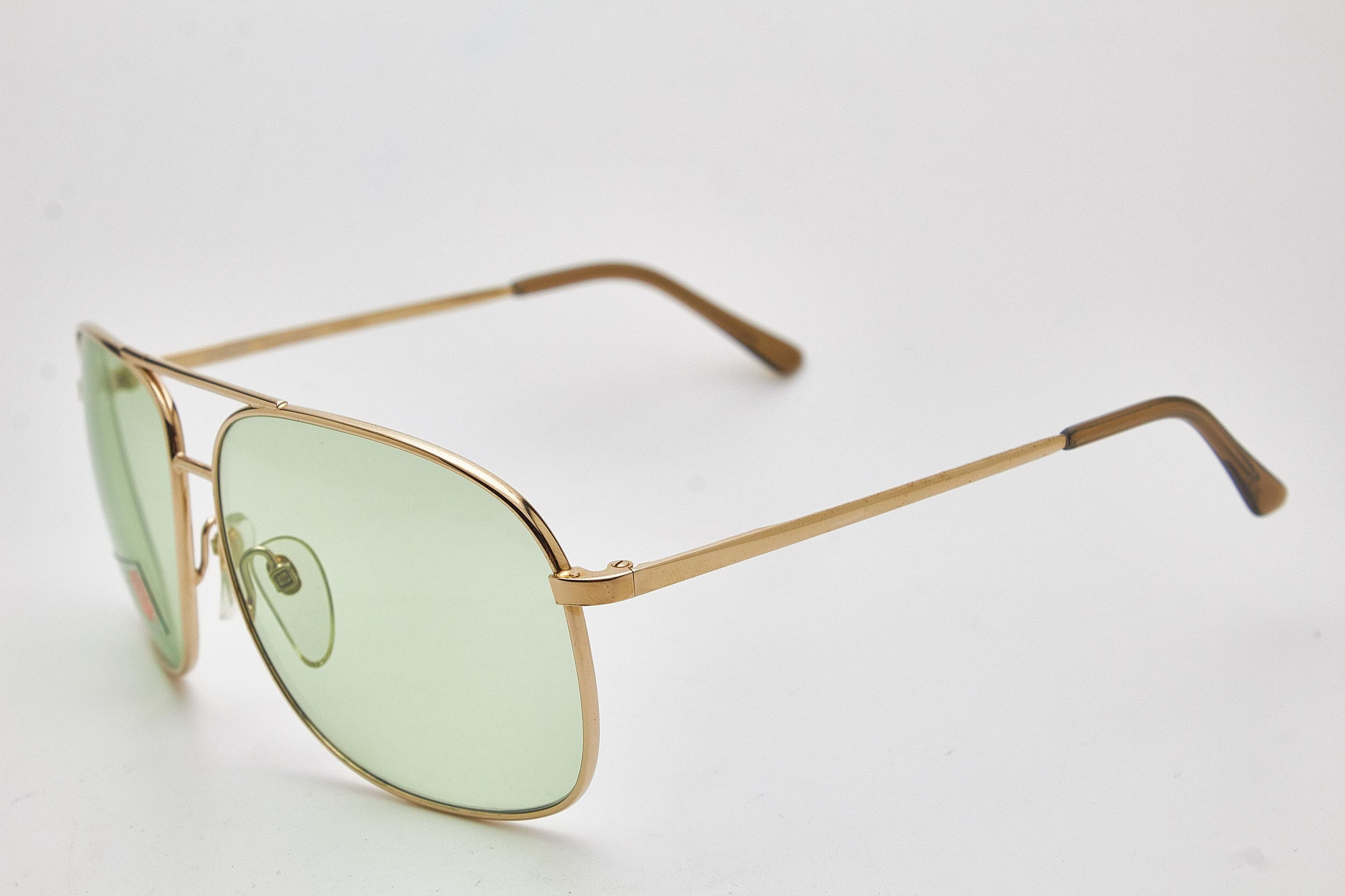 Serengeti SERENGETI quiet luxury 80s oversized gold thin metal specs Size ONE SIZE - 4 Thumbnail