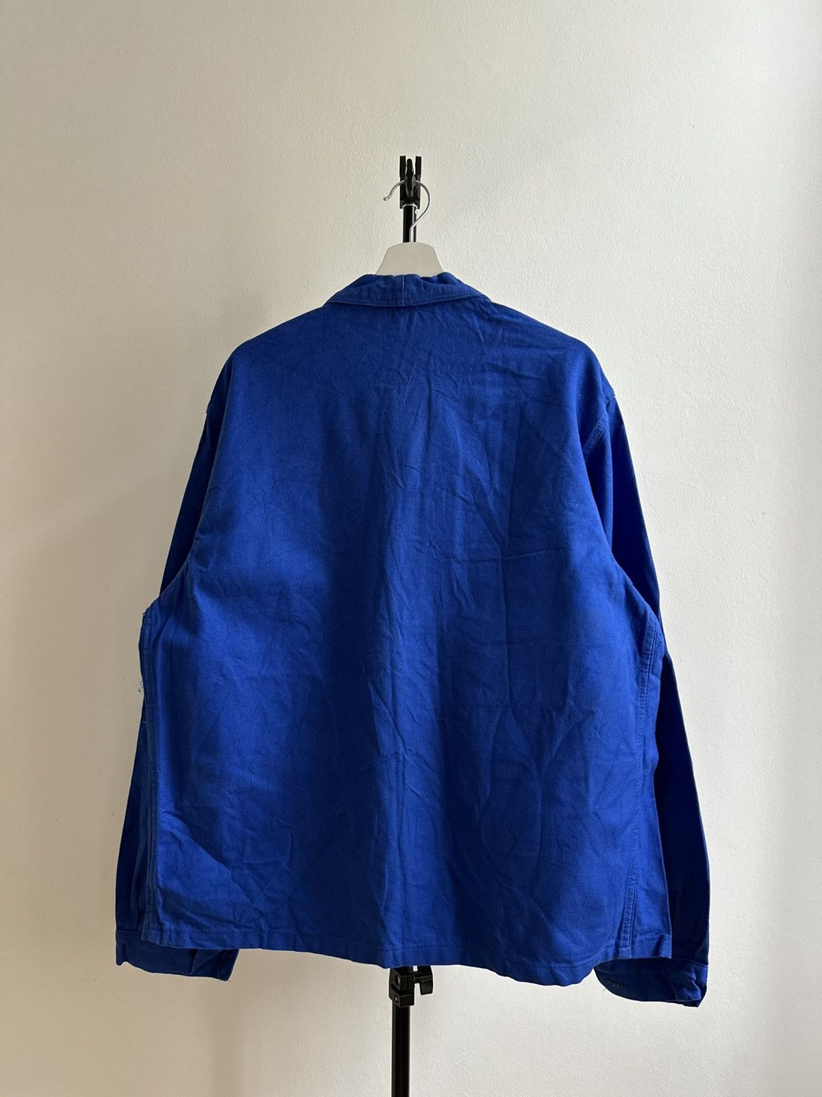 Le Laboureur 70s 80s Vintage German HBT French Work Chore Jacket Size US XL / EU 56 / 4 - 3 Thumbnail