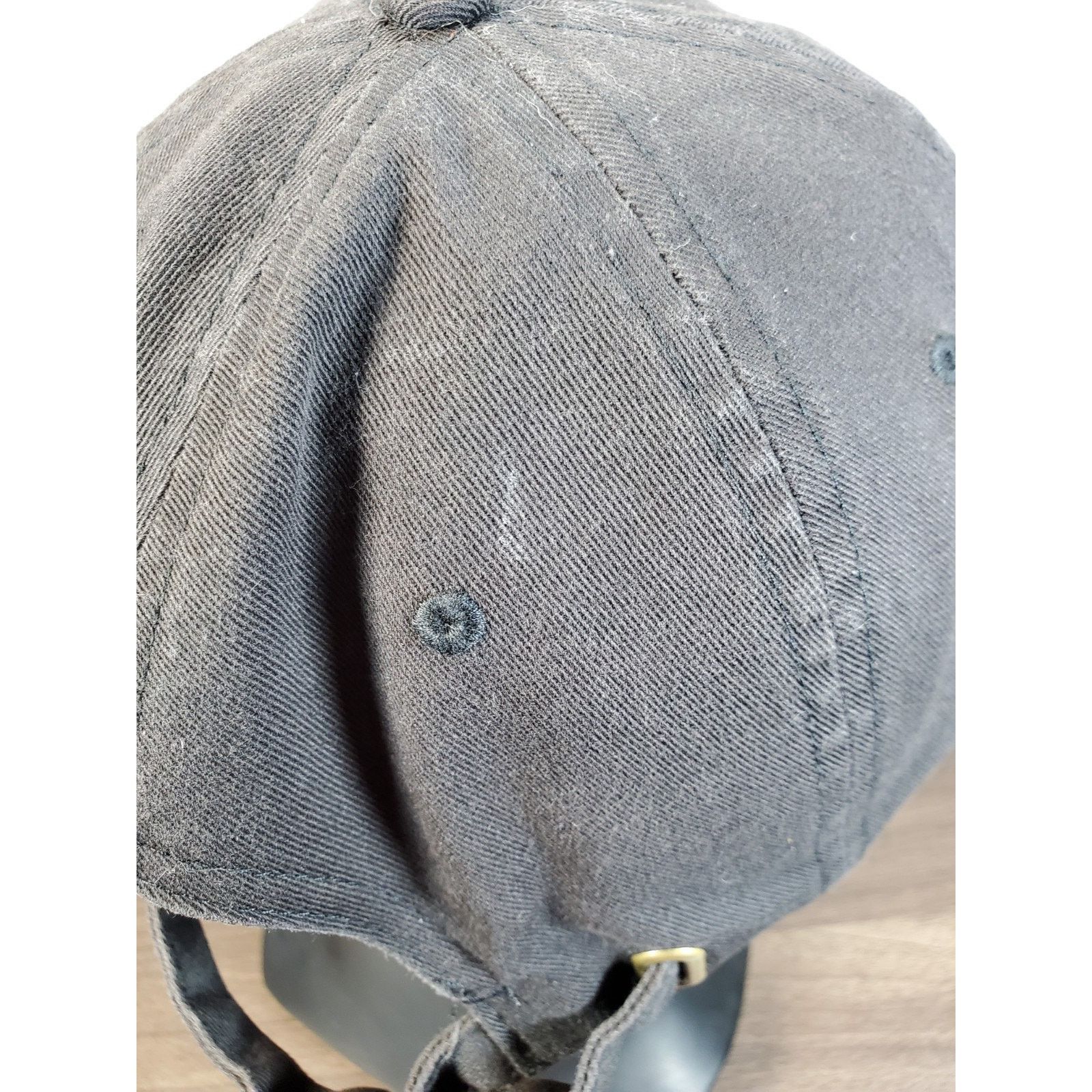 Vintage Vintage QUALITY METALS Hat Black Adjustable Baseball Cap Size ONE SIZE - 10 Thumbnail