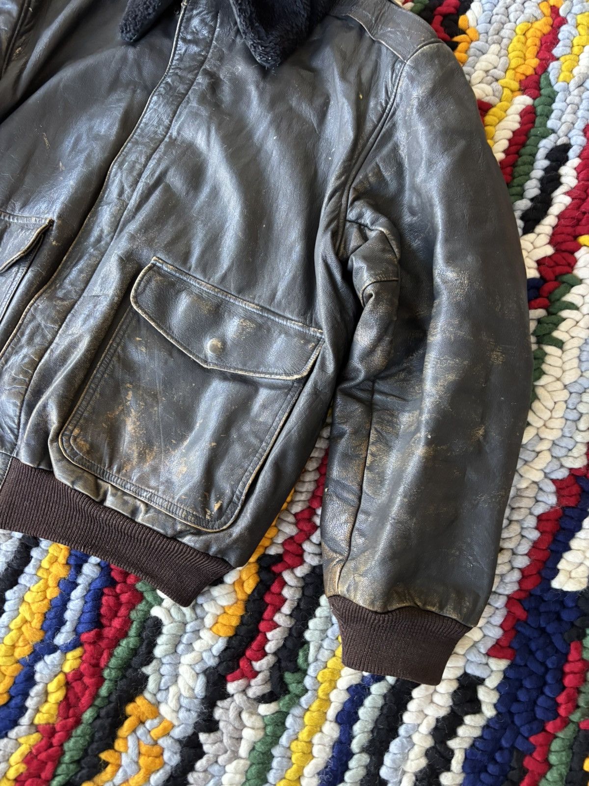 L.L. Bean Vintage L.L Bean Leather Jacket Brown Size US M / EU 48-50 / 2 - 6 Thumbnail