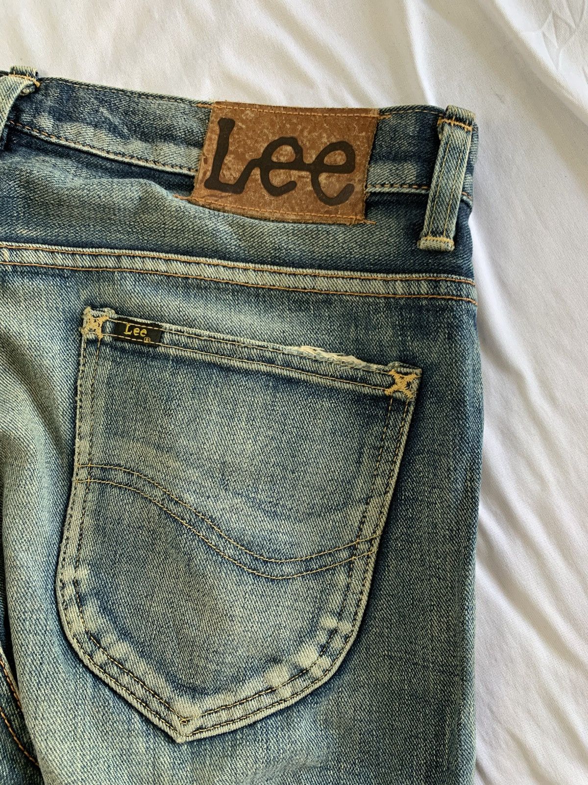 Lee lee dirty faded jeans pant Size US 34 / EU 50 - 9 Thumbnail