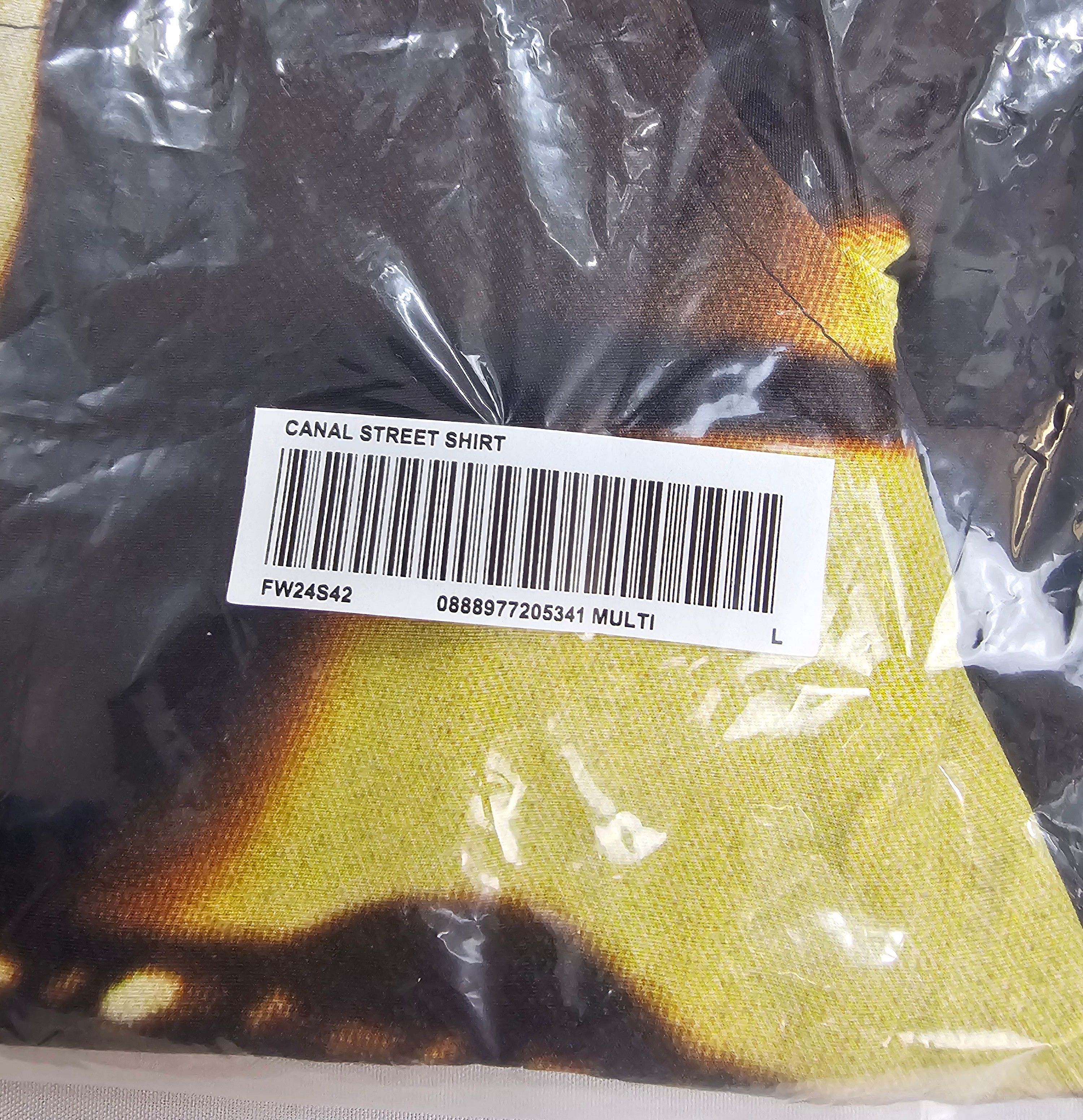 Supreme Supreme Canal St. S/S Shirt FW24 Men's Size Large BRAND NEW Size US L / EU 52-54 / 3 - 7 Thumbnail