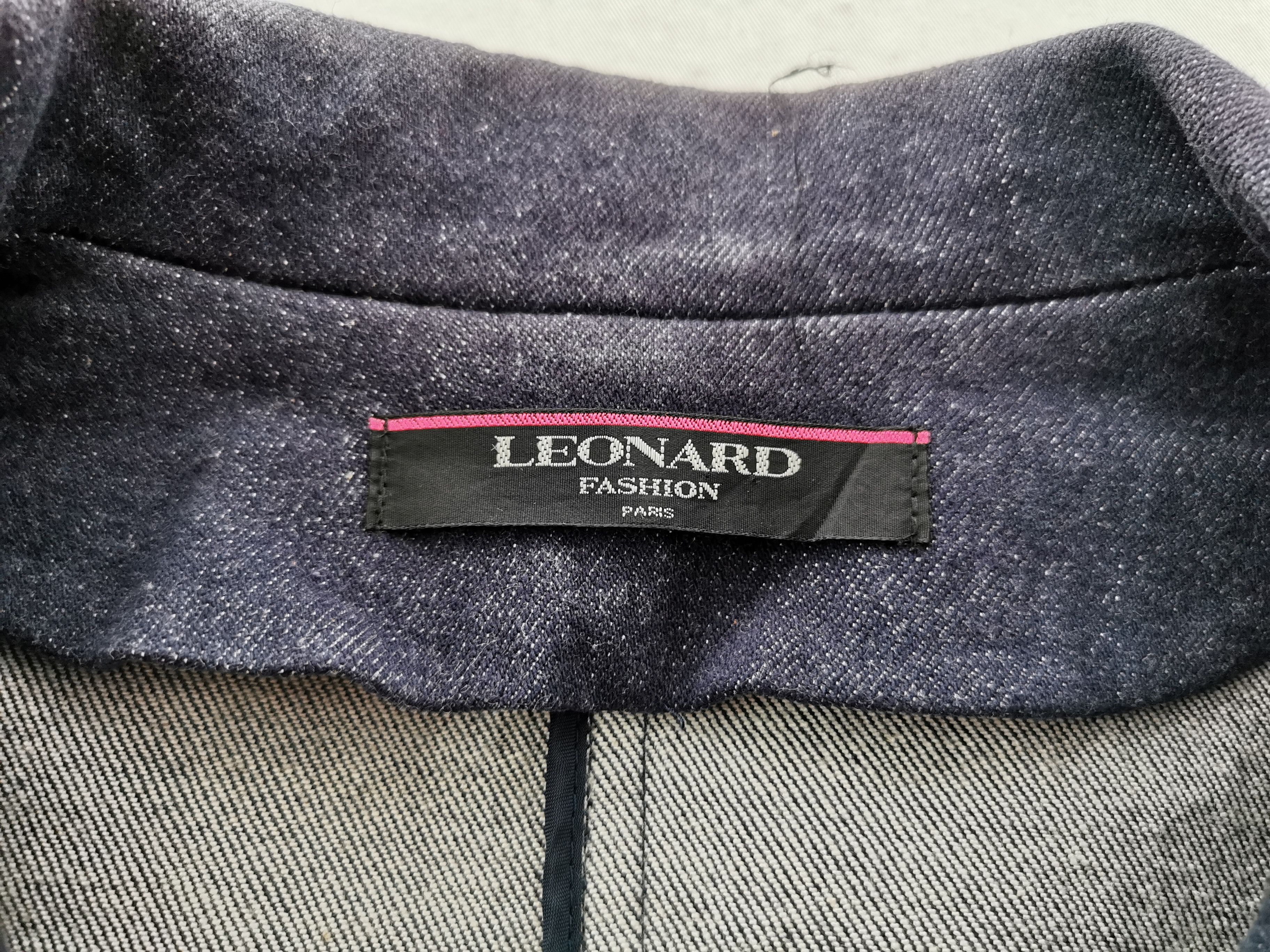 Leonard Paris Vintage Leonard Denim Jacket Made In Japan Womens Size S Size S / US 4 / IT 40 - 6 Thumbnail
