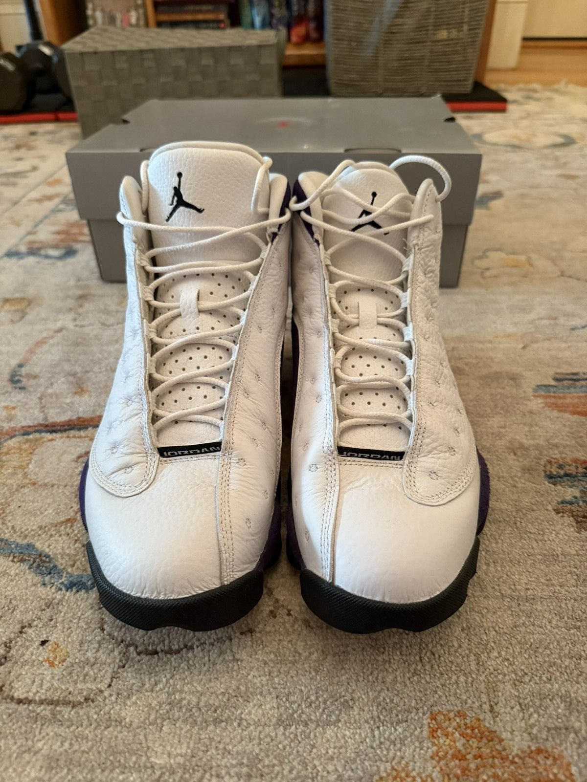 Jordan Brand Jordan 13 lakers Size US 11.5 / EU 44-45 - 1 Thumbnail