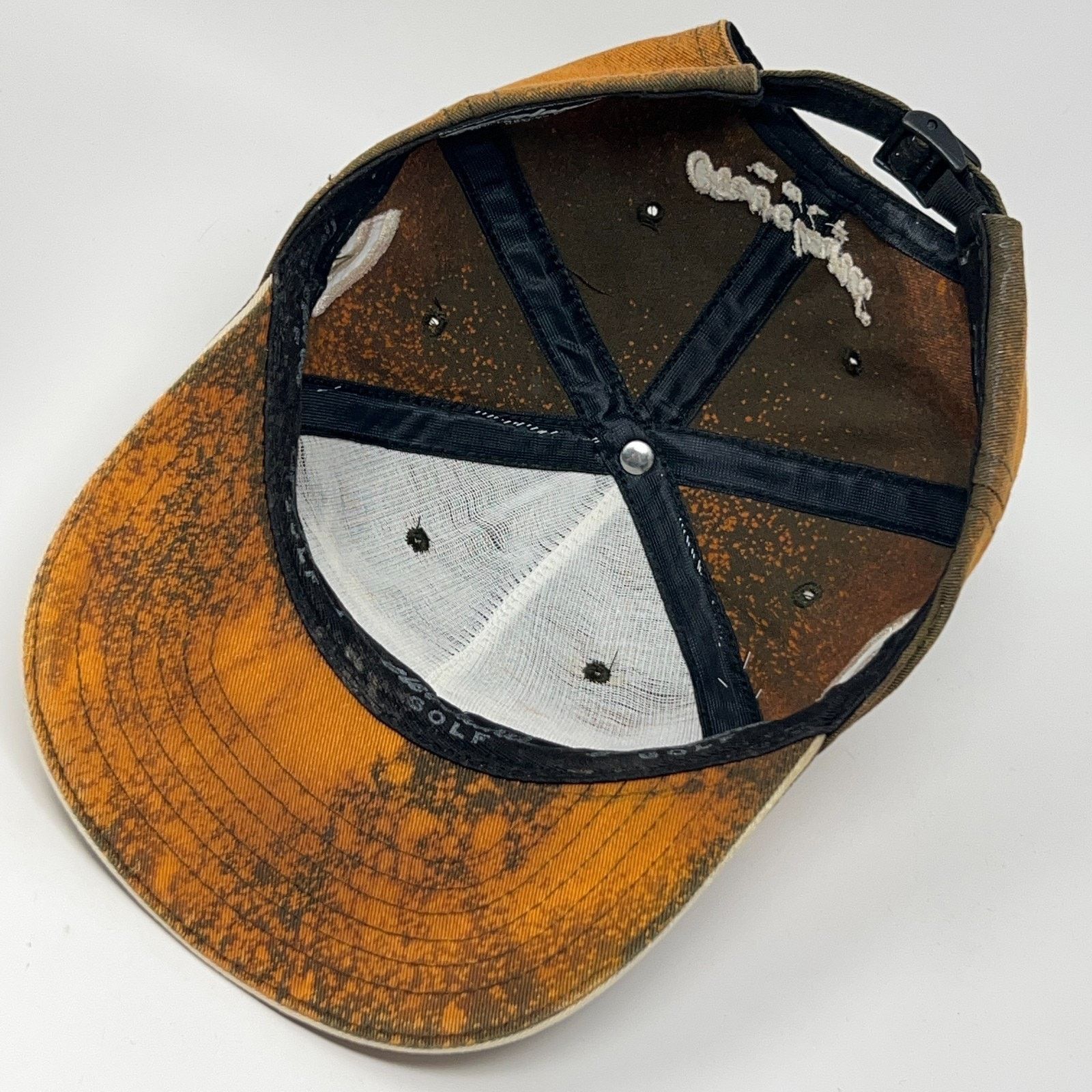 Other Cleveland Golf Hat Baseball Cap Golfer Golfing Orange Size ONE SIZE - 4 Thumbnail