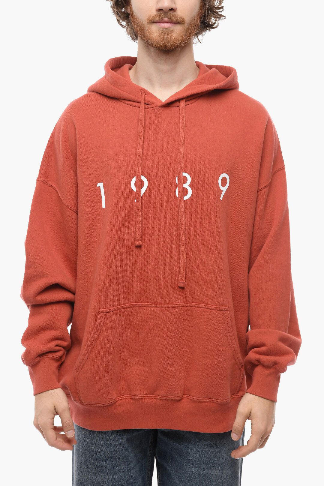 image of 1989 Studio Og1Mm1223 Hoodie In Orange, Men's (Size Medium)