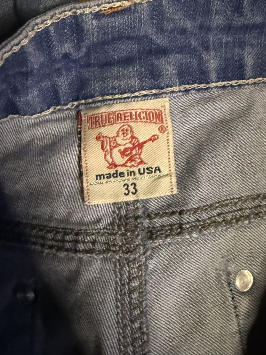 True Religion True Religion Jeans Super Billy T Size US 33 - 6 Thumbnail