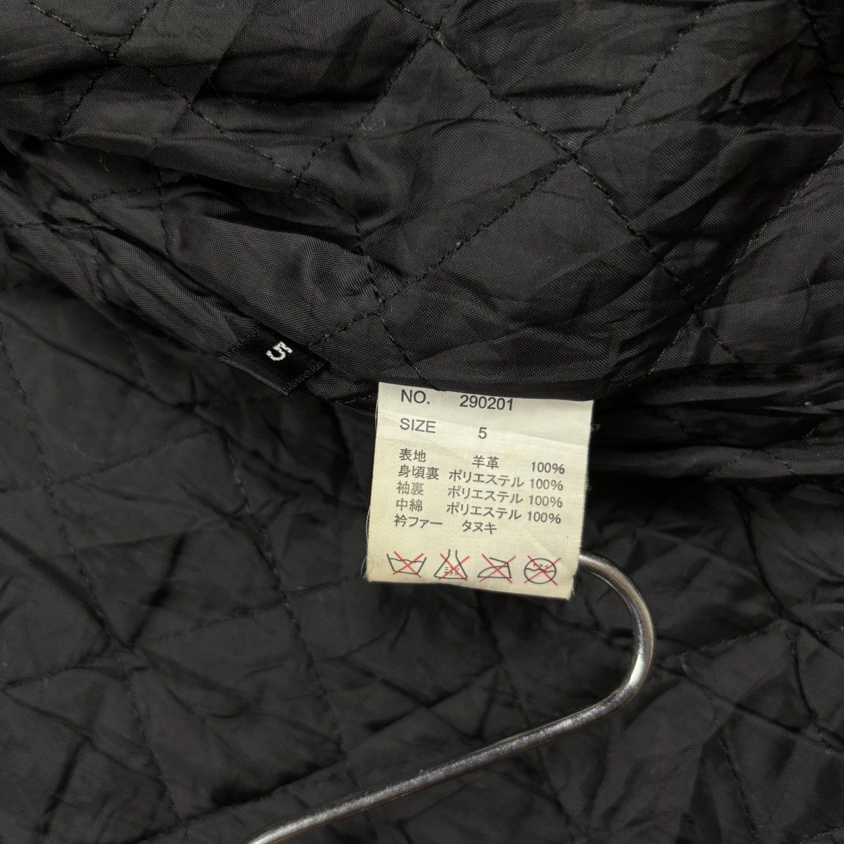 JACKROSE 2000s Jackrose - Trim Fur Collar Vkei Style Leather Jacket Size US M / EU 48-50 / 2 - 14 Thumbnail