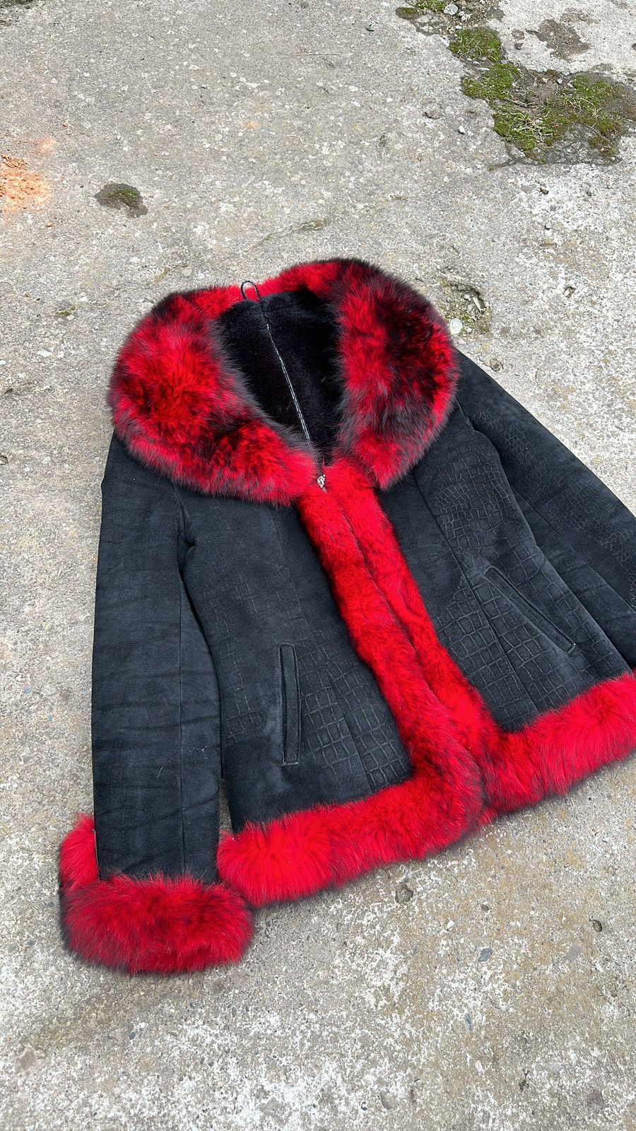 Vintage Crazy Vintage Real Fur IfSixWasNine Style Jacket Size M / US 6-8 / IT 42-44 - 2 Thumbnail