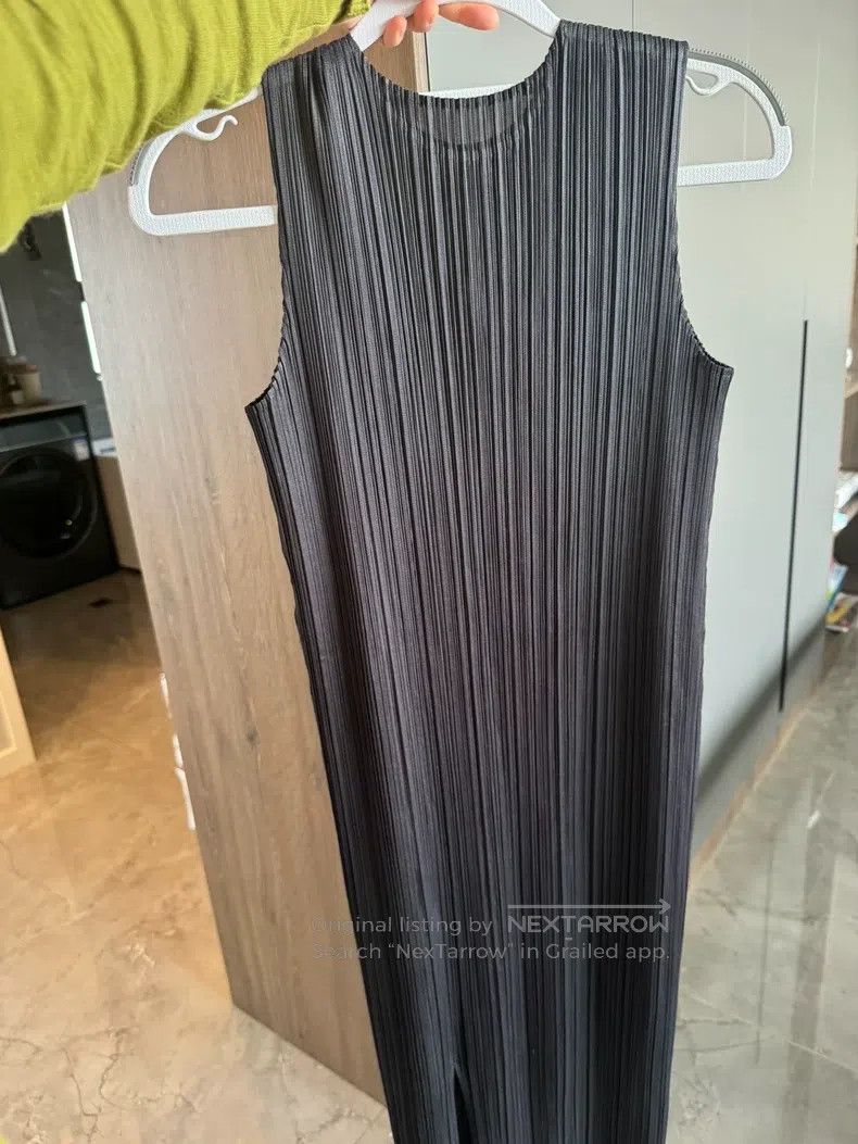 Issey Miyake Issey Miyake Charcoal Black Dress Size M / US 6-8 / IT 42-44 - 2 Thumbnail