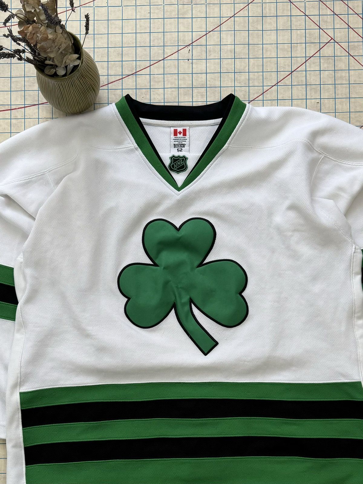 Vintage St Pats Toronto Maple Leafs Jersey With Fight Strap