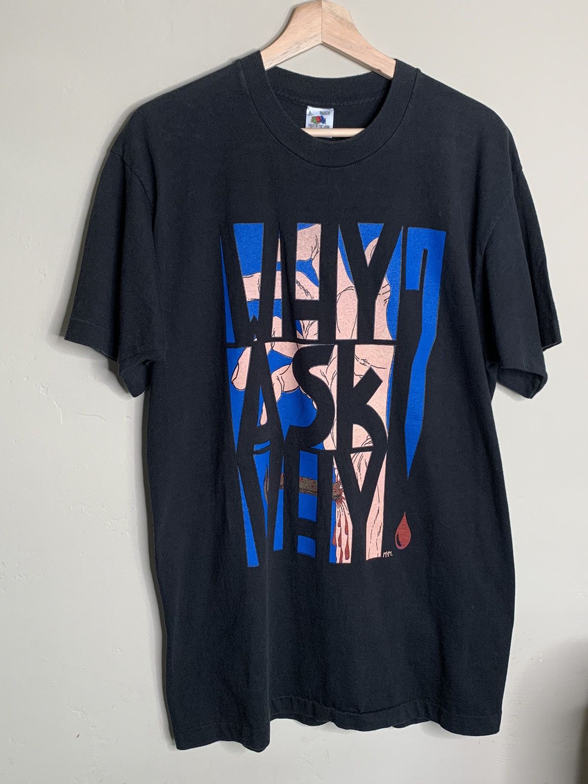 *RARE* Vintage Ask Why Jesus Answers Single Stitch T-Shirt